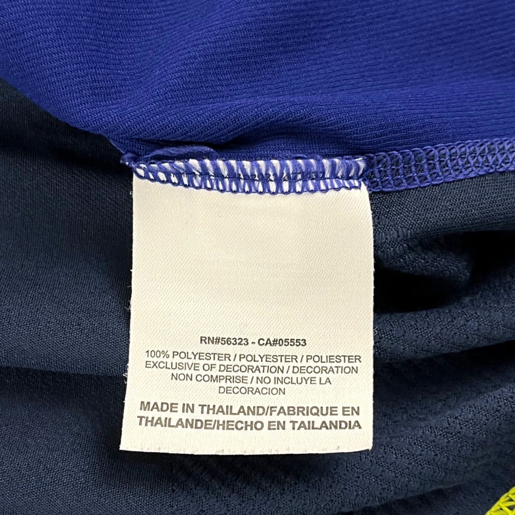 Nike VINTAGE Nike Polo Shirt Mens XL Blue Geometric Nike Tour Performance Golf Sport Size US XL / EU 56 / 4 - 7 Thumbnail