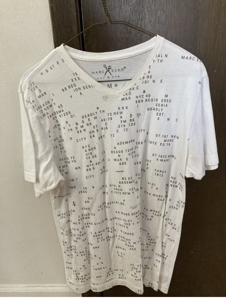 Marc Ecko Marc Ecko Cut & Sew Abstract Graphic Tee Medium Size US M / EU 48-50 / 2 - 1 Thumbnail