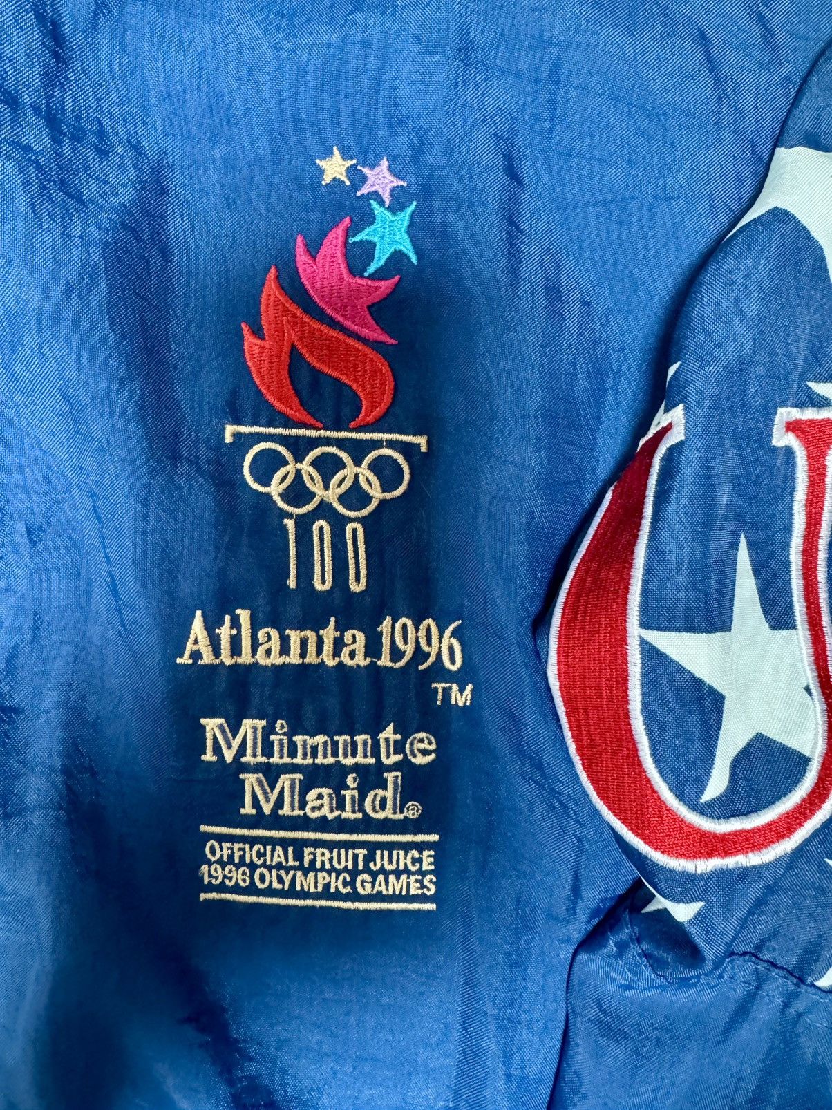 Starter Vintage 1996 USA Olympic Games Starter Jacket – Size XL Size US XL / EU 56 / 4 - 4 Thumbnail