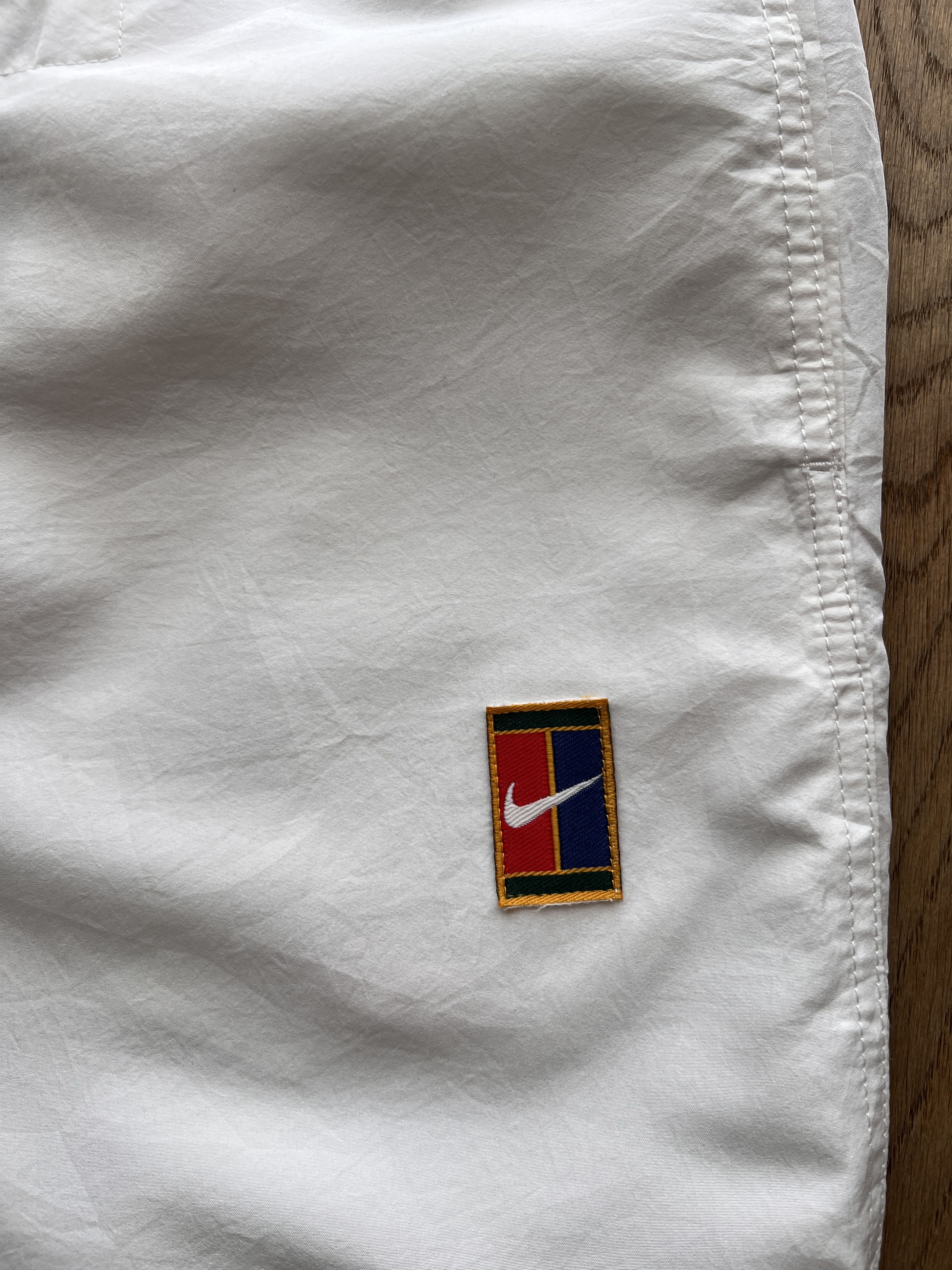 Nike Archive 80s! Nike Court vintage nylon track pants tennis Size US 32 / EU 48 - 9 Thumbnail