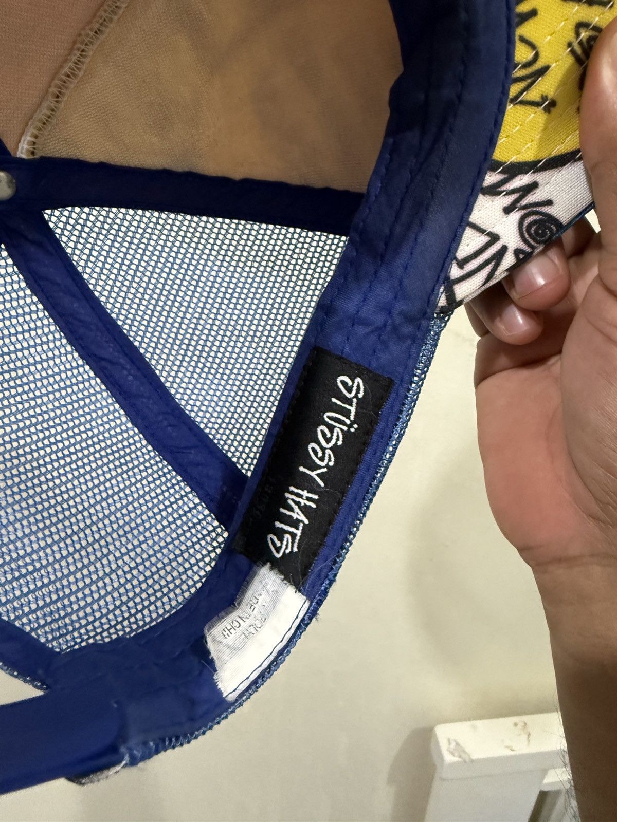 Stussy Vintage STUSSY Trucker Hat Size ONE SIZE - 6 Thumbnail
