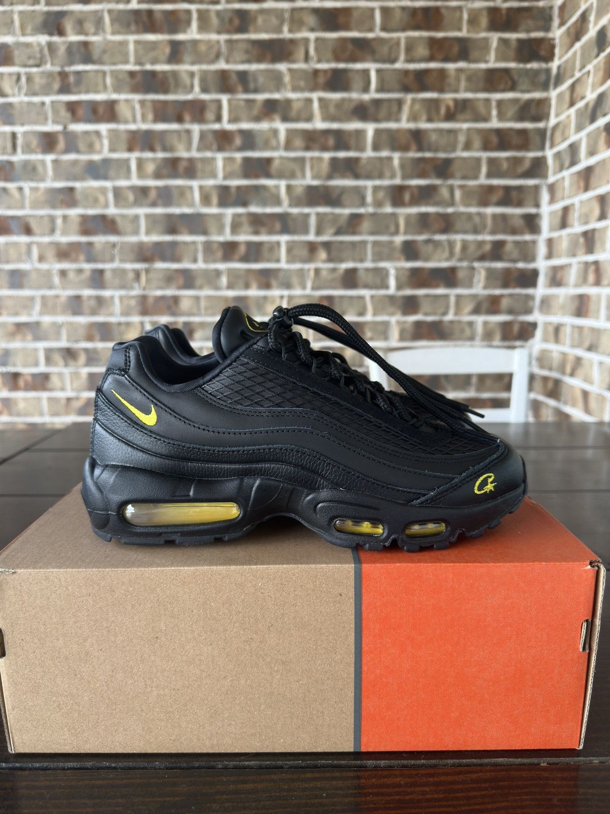 Corteiz × Nike Corteiz x Nike Air Max 95 Honey Black Size US 8 / EU 41 - 3 Thumbnail