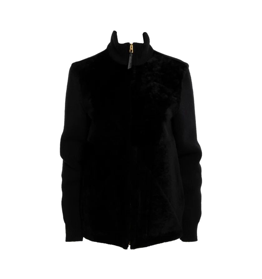Loewe o1h1sh10624 Jacket in Black Size XS / US 0-2 / IT 36-38 - 1 Thumbnail