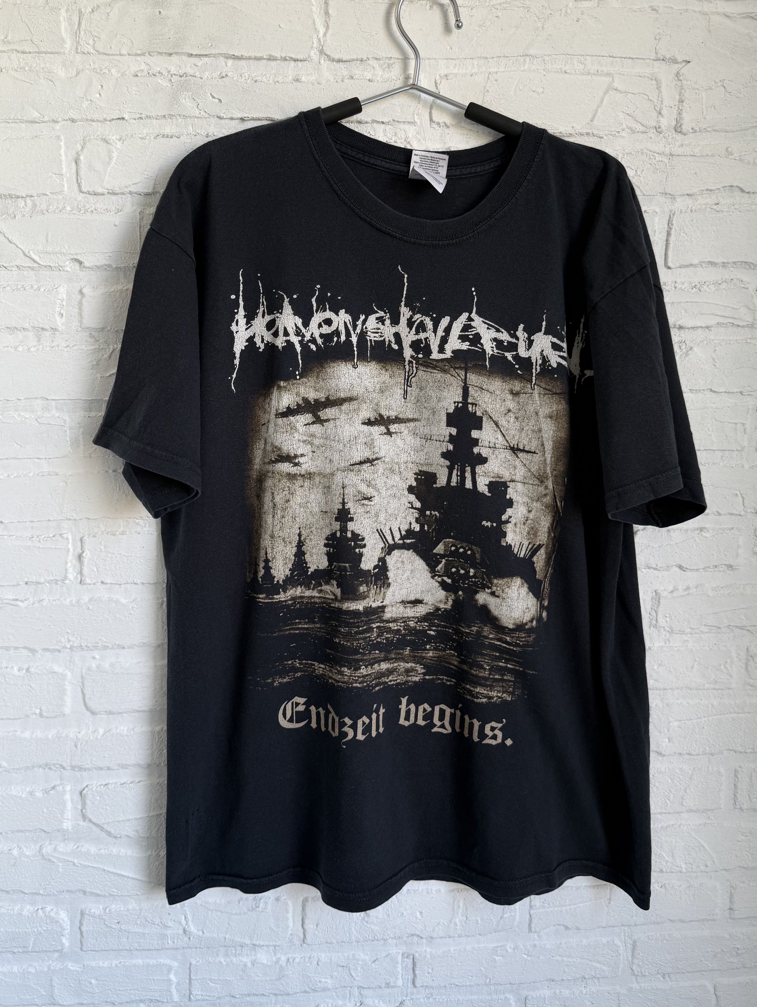 Band Tees Vintage 2008 Heaven shall burn endzeit begins t-shirt Size US L / EU 52-54 / 3 - 1 Thumbnail