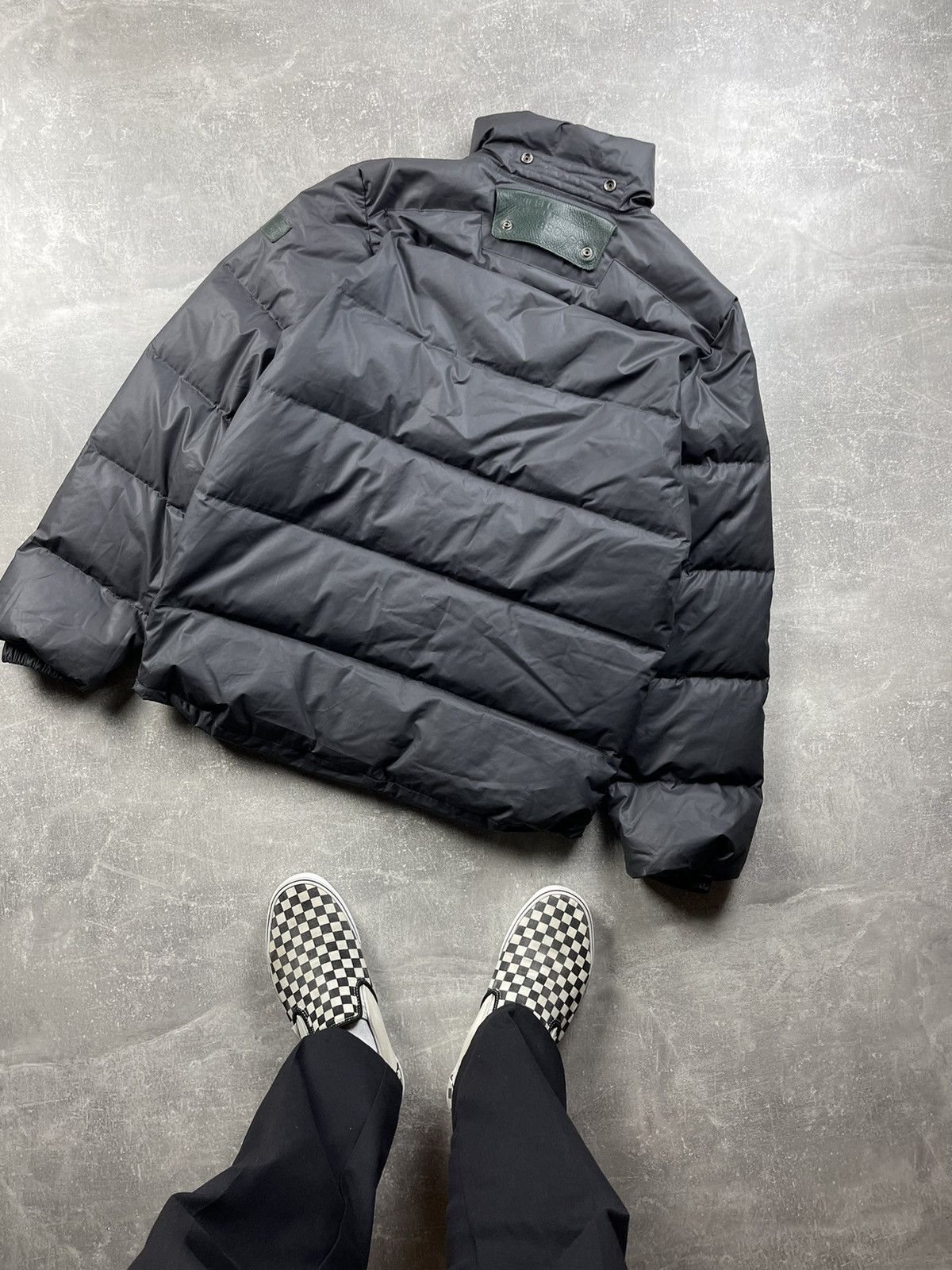 Diesel Archives Rare Diesel Y2K Gray Real Down Puffer Jacket Size US L / EU 52-54 / 3 - 12 Thumbnail