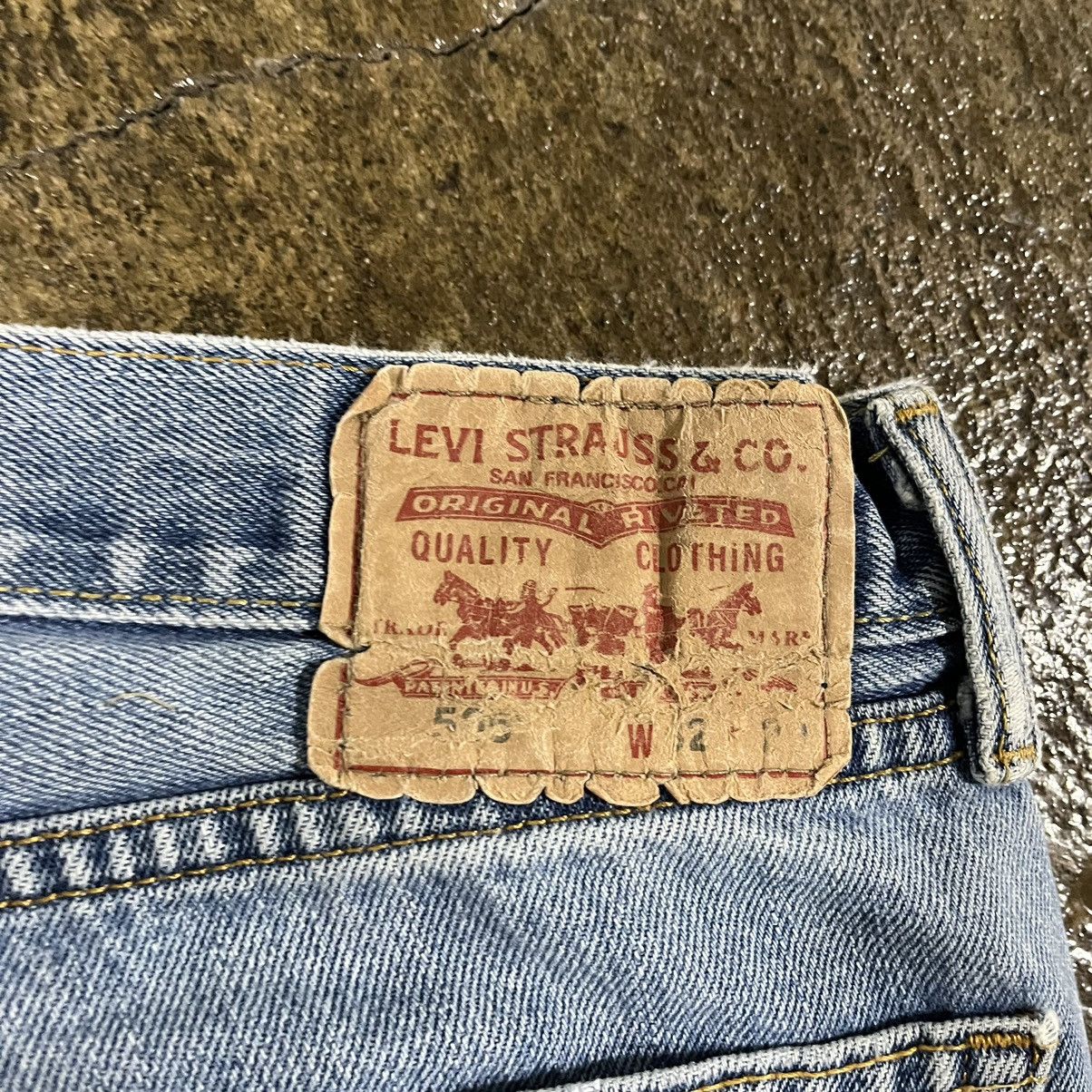 Levi's × Vintage Crazy Vintage Y2K Levi's 505 Faded Essential Skater Jeans Size US 32 / EU 48 - 5 Thumbnail