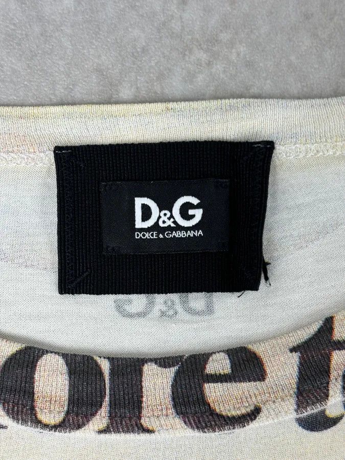 Dolce & Gabbana 2000s Dolce & Gabbana Cream Coke Duo Longsleeve Size S / US 4 / IT 40 - 8 Thumbnail