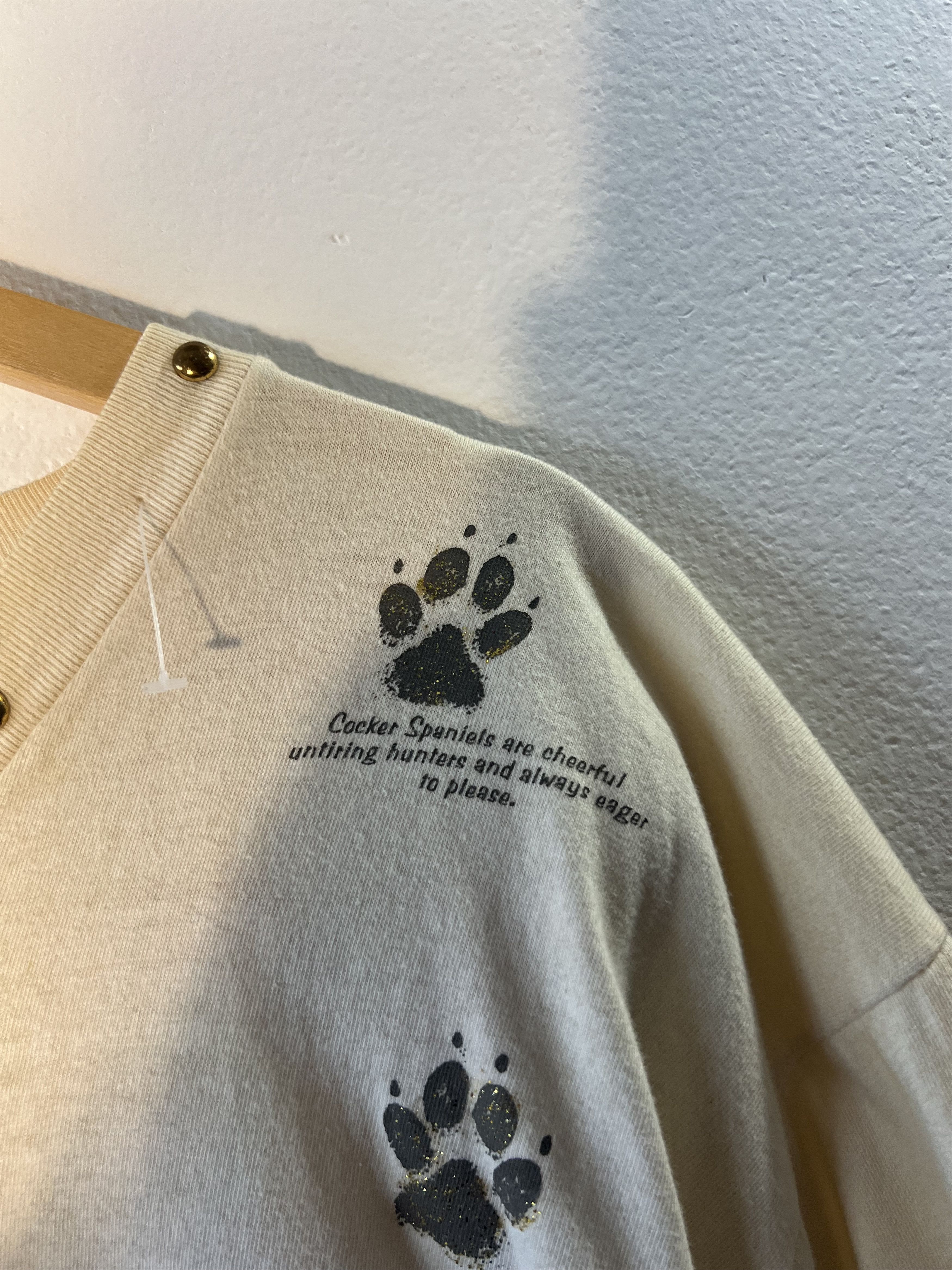 Other × Vintage Vintage Cocker Spaniel Dog T Shirt Size M / US 6-8 / IT 42-44 - 3 Thumbnail
