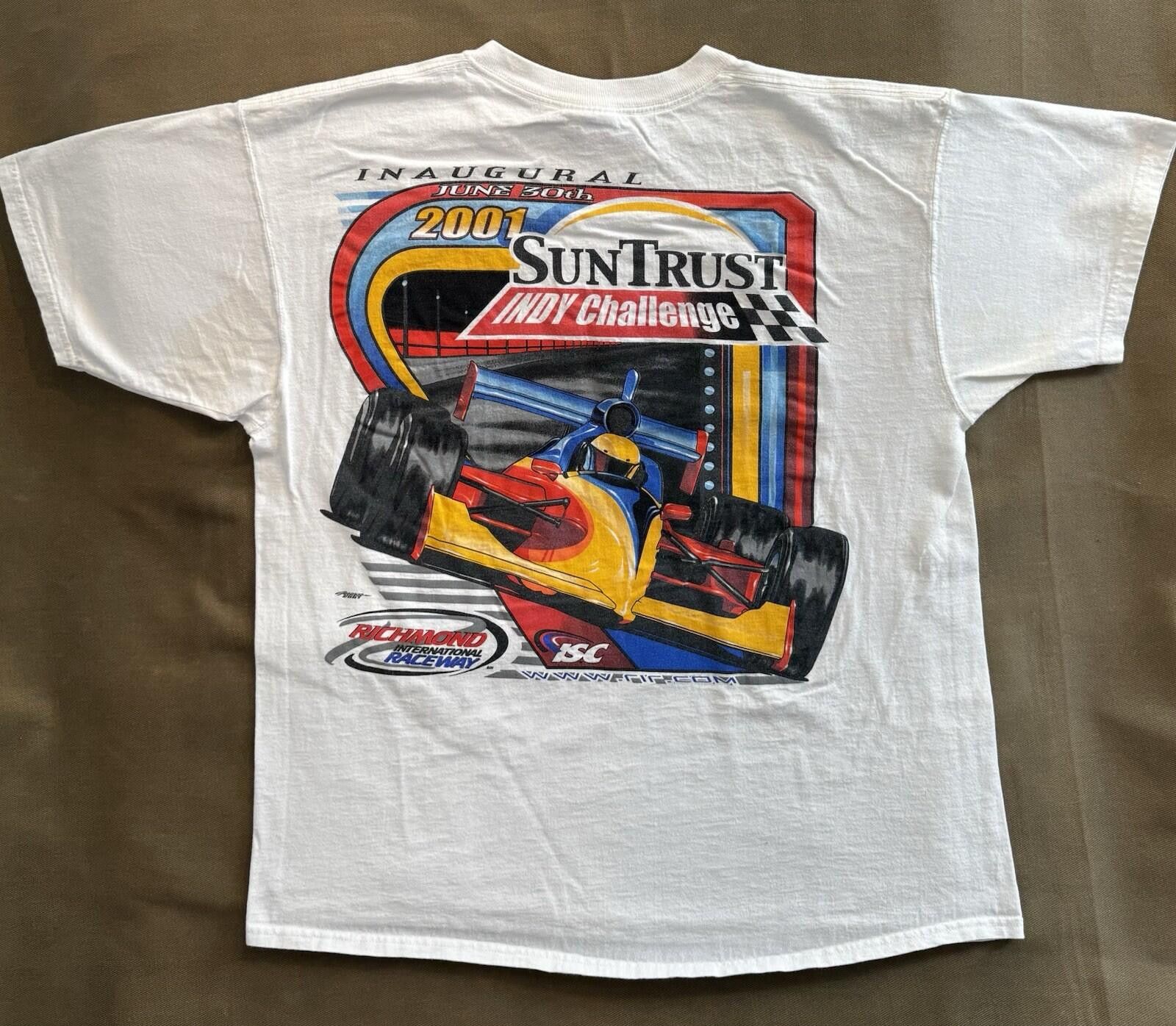 Vintage Eddie Cheever Jr. Autographed Vintage 2001 Indy NASCAR Shirt Size ONE SIZE - 2 Thumbnail