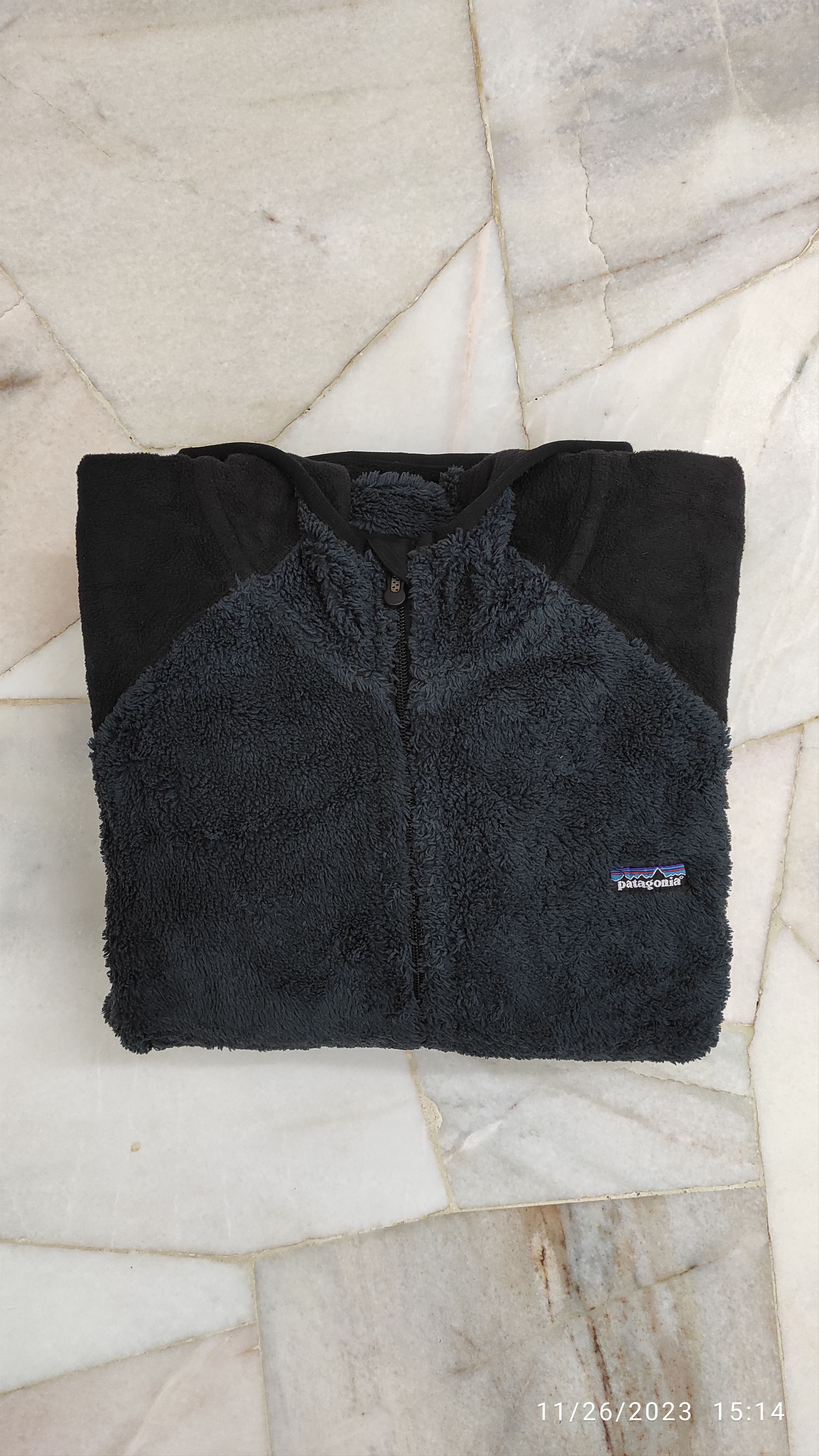Patagonia Archive 00s PATAGONIA SYNCHILLA FLEECE BOA HOODIE JACKET Size US XL / EU 56 / 4 - 16 Thumbnail