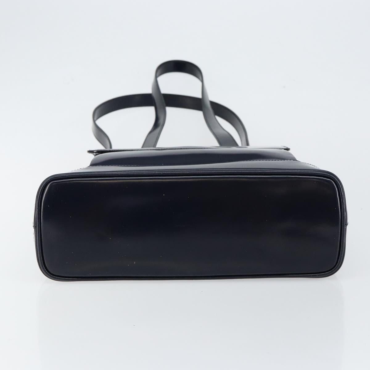 Gucci GUCCI Bamboo Shoulder Bag Patent Leather Navy Gold 001 2113 Size ONE SIZE - 9 Thumbnail