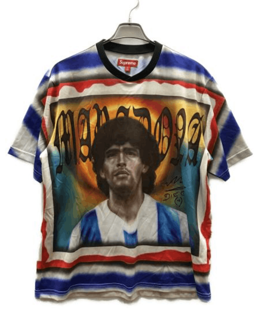 シュプリーム　24SS MARADONA SOCCER JERSEY Supreme Maradona Soccer Jersey SS24 – UniqueHype