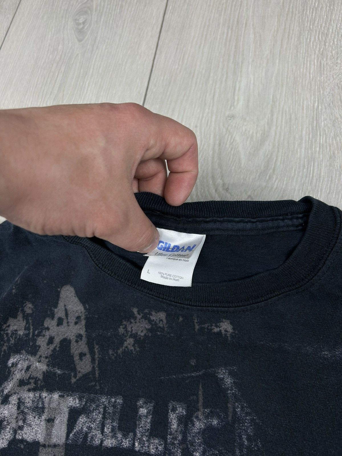 Metallica × Vintage Metallica Vintage Men’s T shirt Black Size M Size US M / EU 48-50 / 2 - 4 Thumbnail