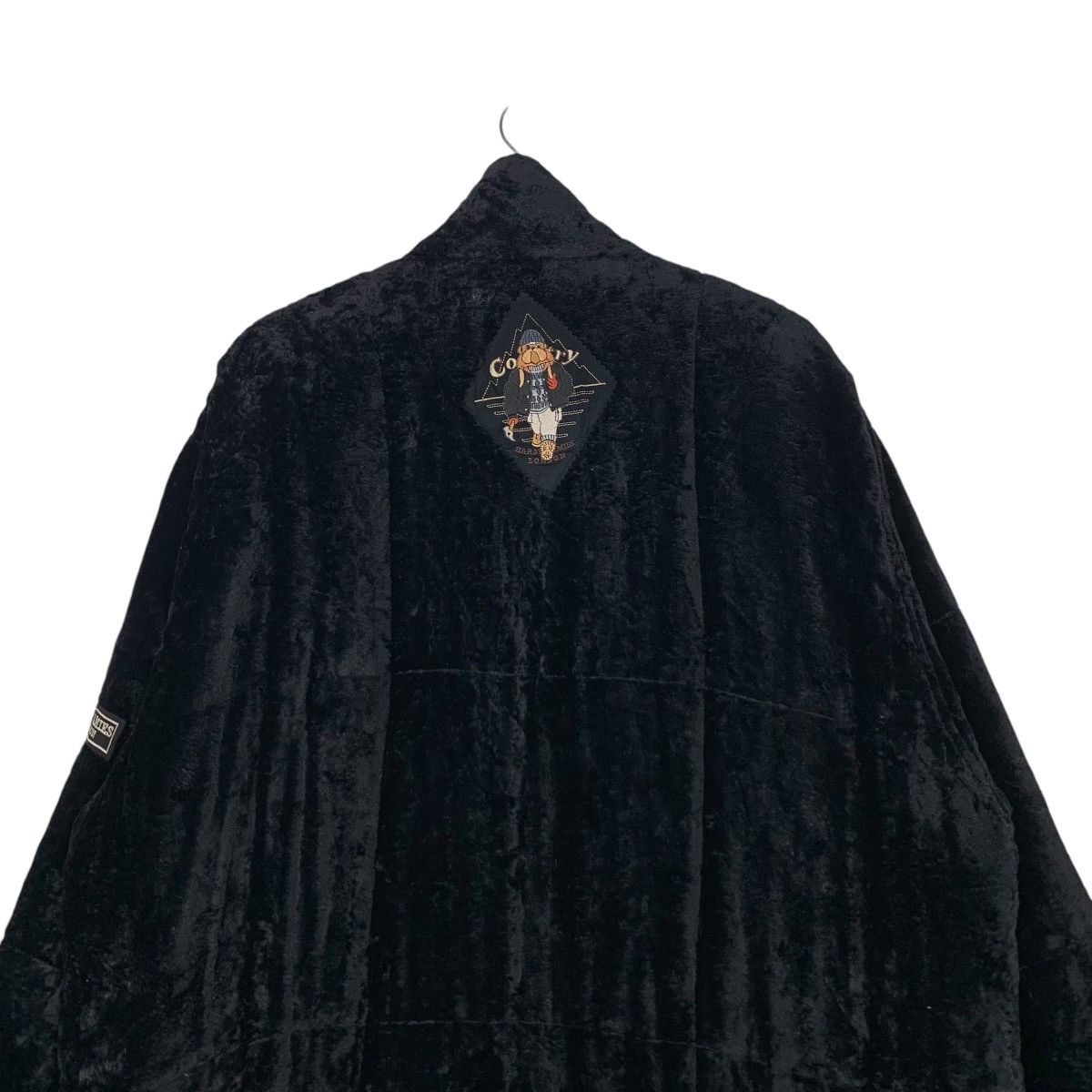 Hardy Amies HARDY AMIES LONDON Embroidery Logo Velvet Jacket #1863-C81 Size US L / EU 52-54 / 3 - 8 Thumbnail