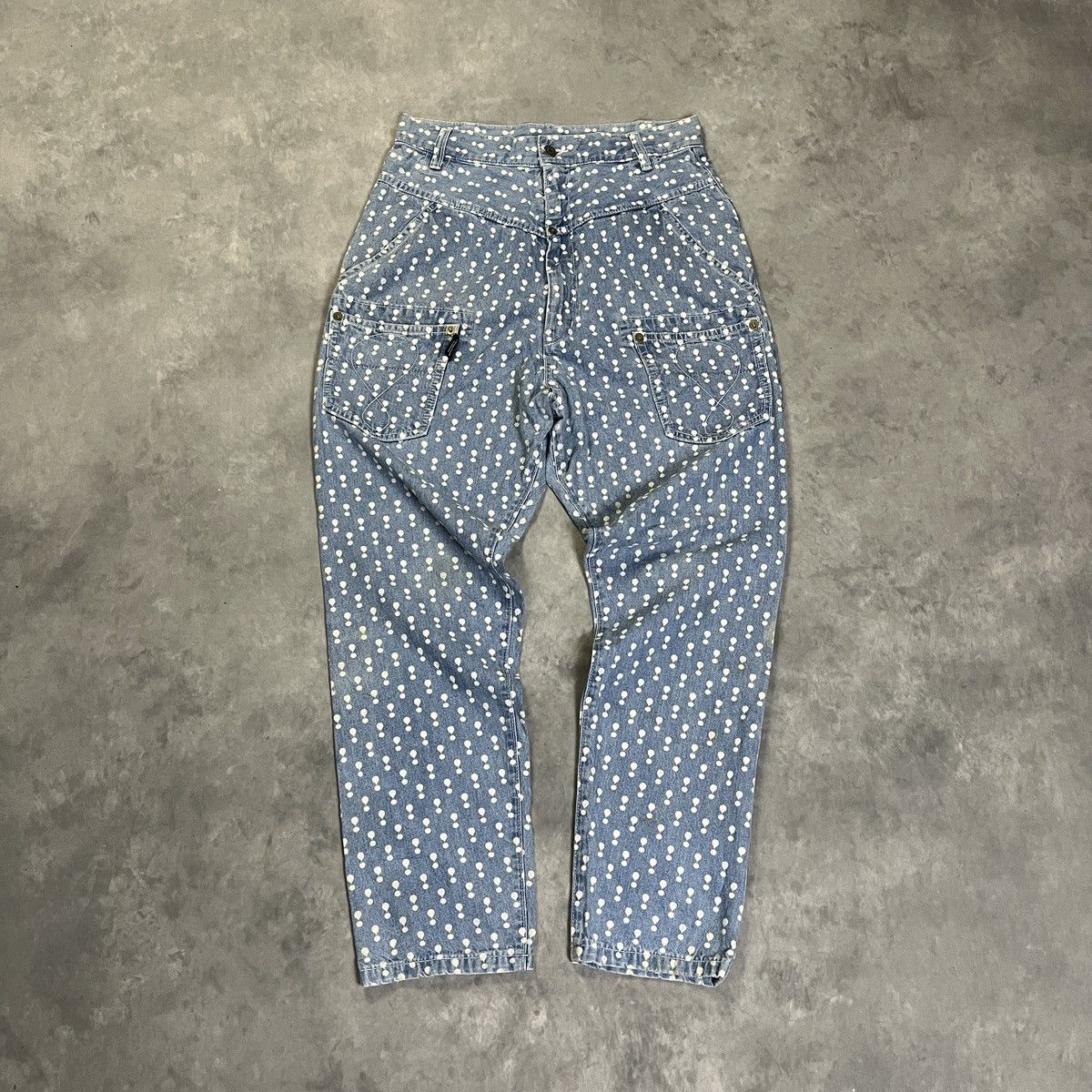 Issey Miyake Mercibeaucoup Jevous Enprie Polkadot Pants Size 29" - 1 Thumbnail