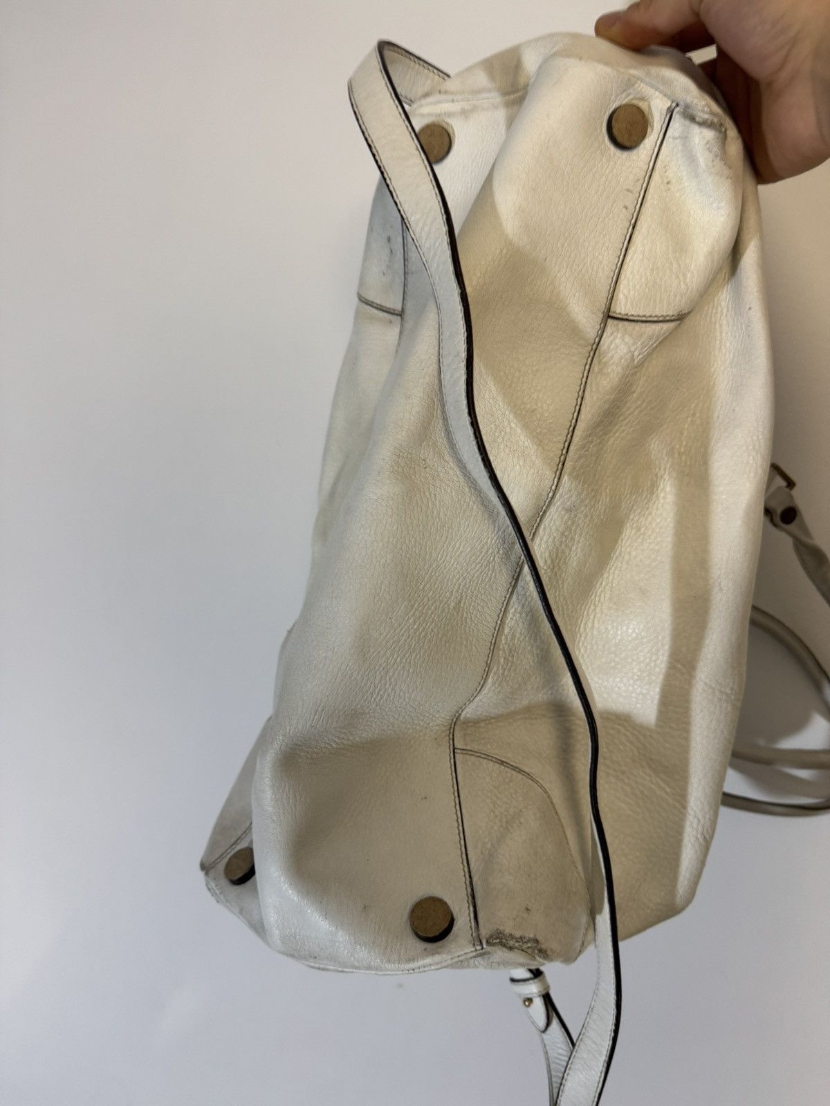 Jil Sander × Vintage Jil sander leather shoulder bag luxury vintage Italy design Size ONE SIZE - 8 Thumbnail