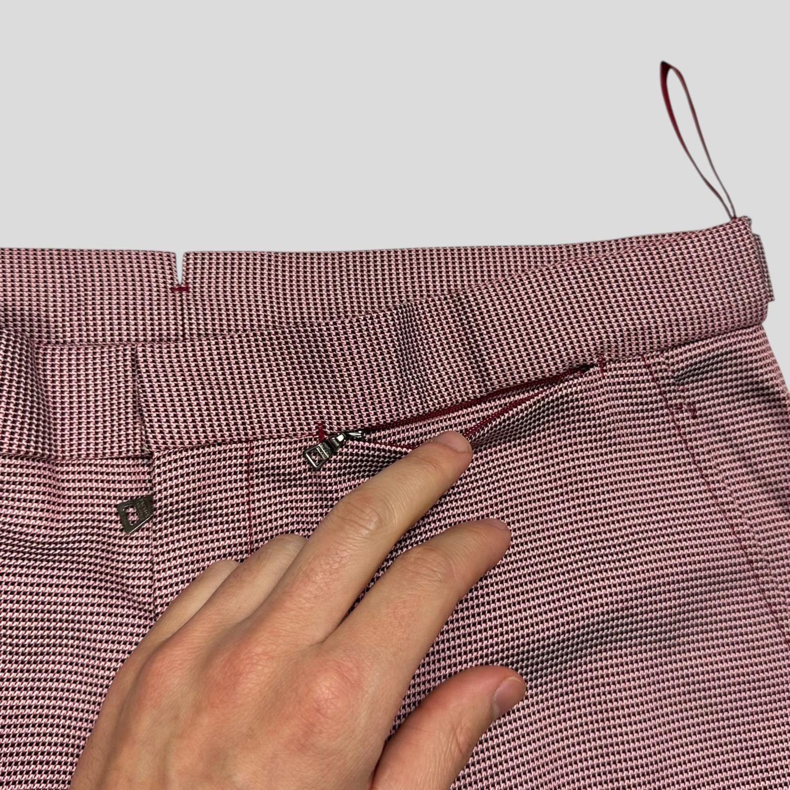 Prada Prada Sport 2001 SAMPLE Houndstooth Stash Pocket Trousers M Size US 32 / EU 48 - 6 Thumbnail