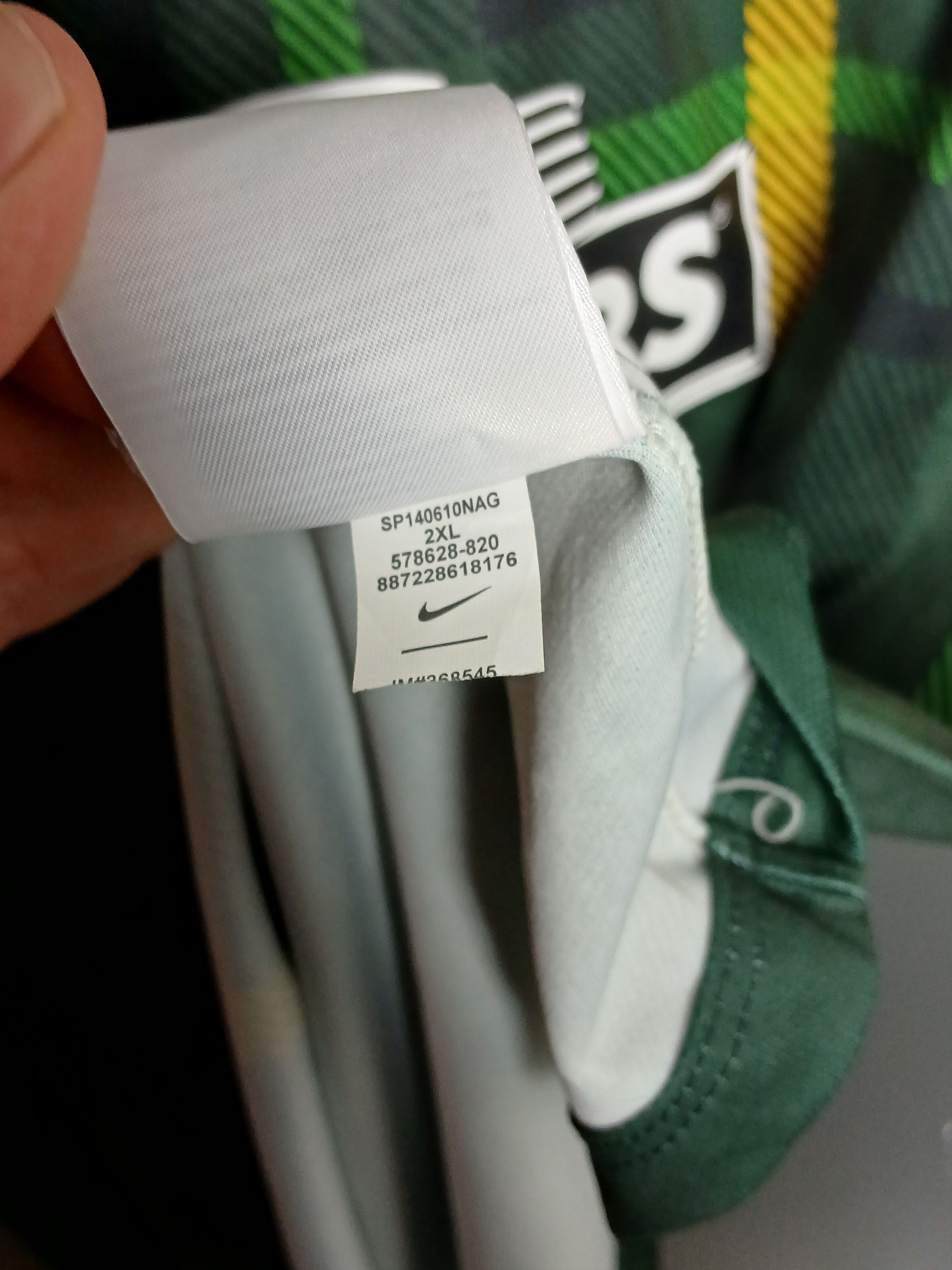 Nike Celtic 14/15 Away Football Jersey T-Shirt Size US XXL / EU 58 / 5 - 10 Thumbnail