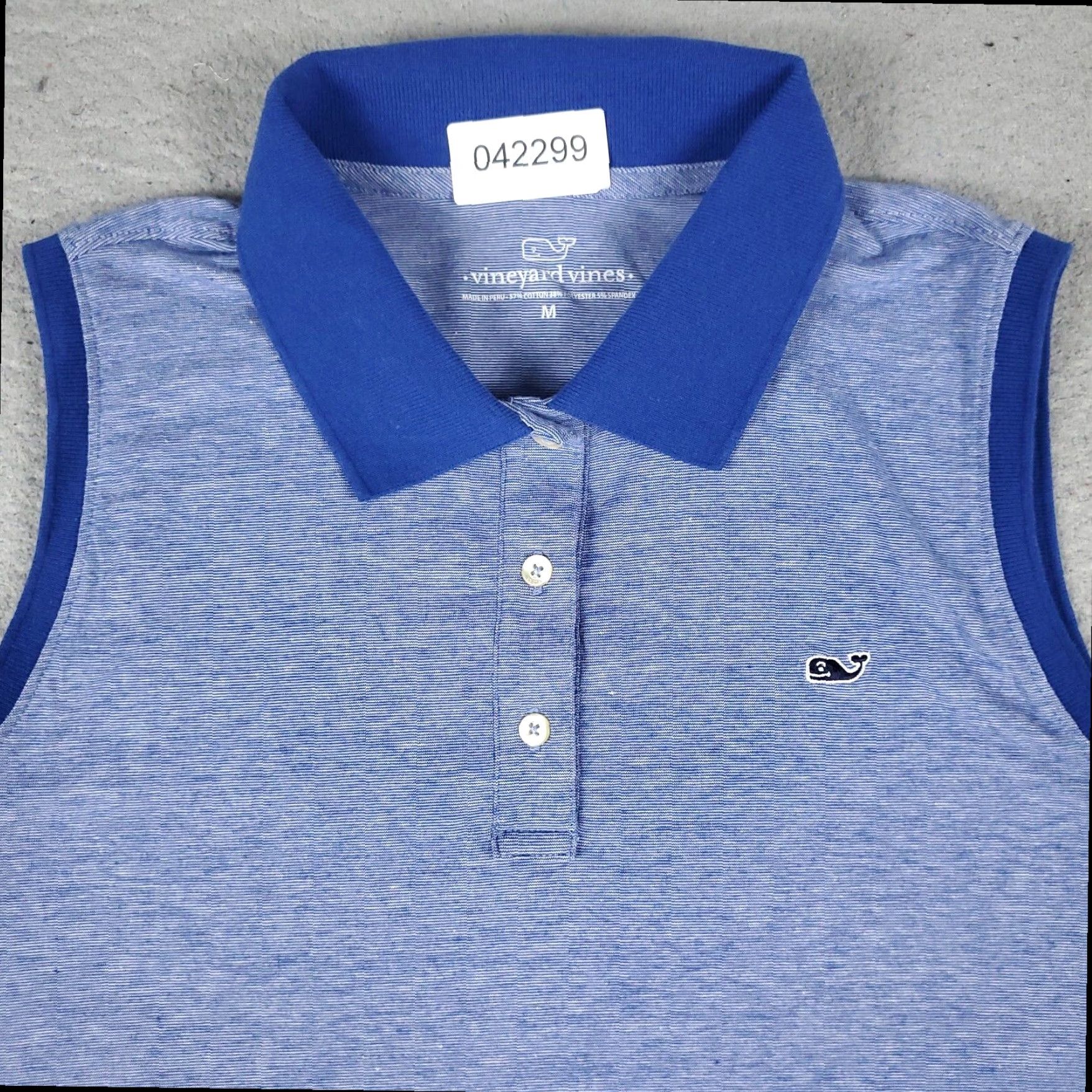 Vineyard Vines Vineyard Vines Polo Shirt Womens Medium Blue Size M / US 6-8 / IT 42-44 - 2 Thumbnail