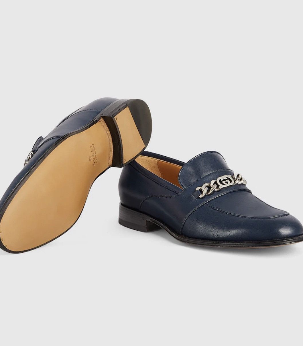 Gucci Gucci Interlocking G Loafer Shoes Size US 10 / EU 43 - 3 Thumbnail