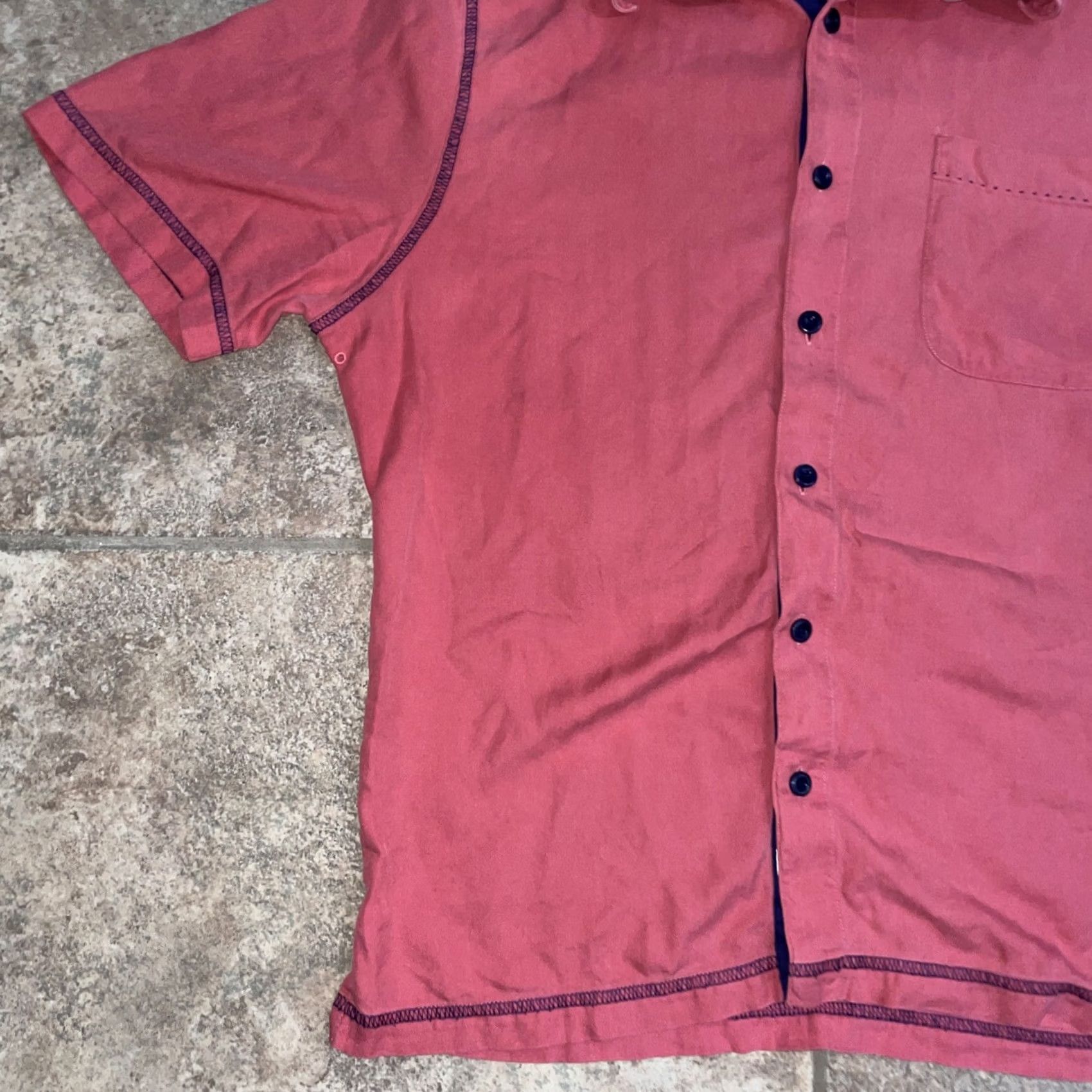 Nat Nast Nat Nast luxury originals red Button-Down shirt Mens M Size US M / EU 48-50 / 2 - 3 Thumbnail
