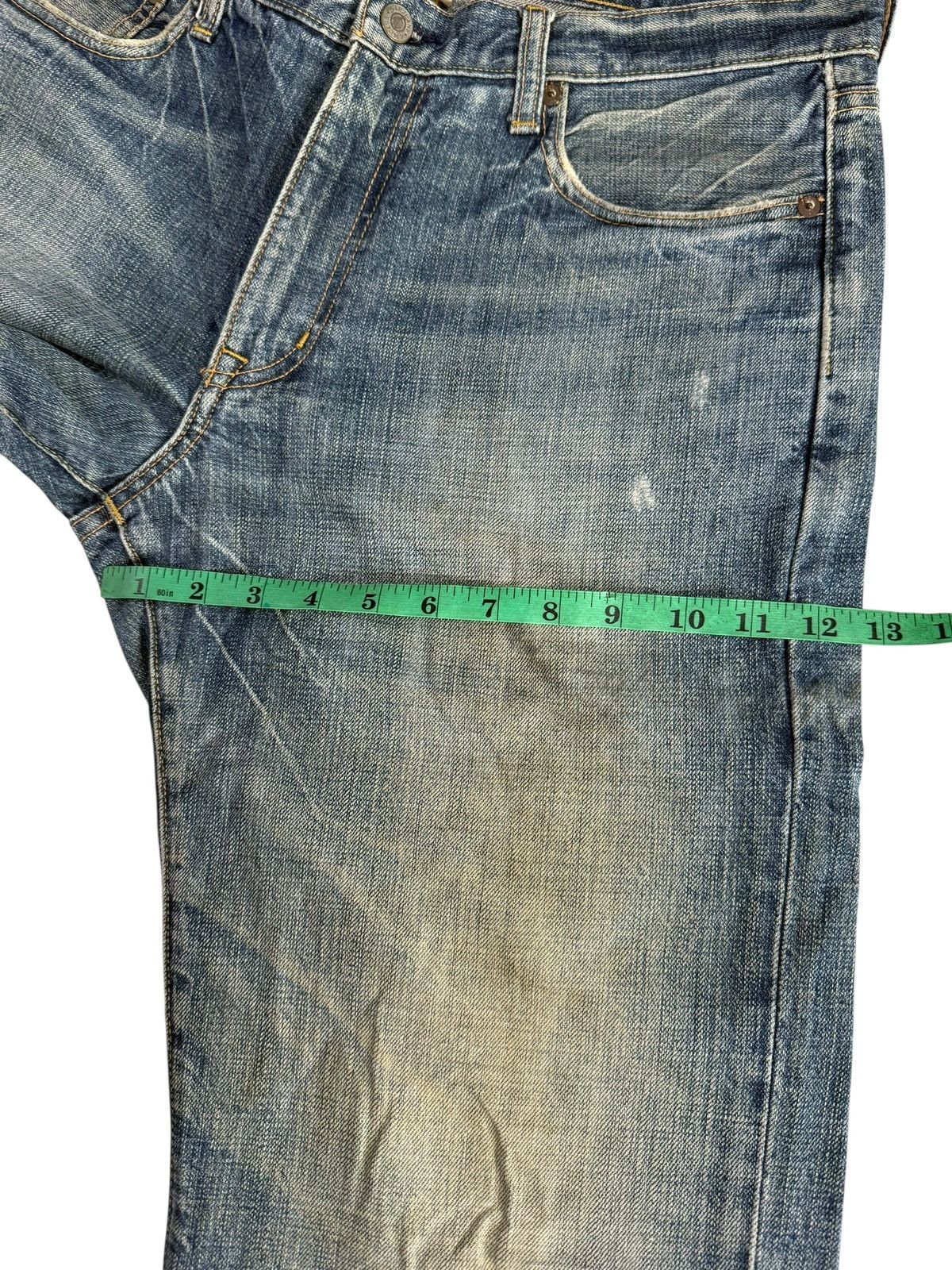 Gap Vintage Y2K Gap Baggy Distressed Nice Design Denim Jeans Size US 33 - 10 Thumbnail