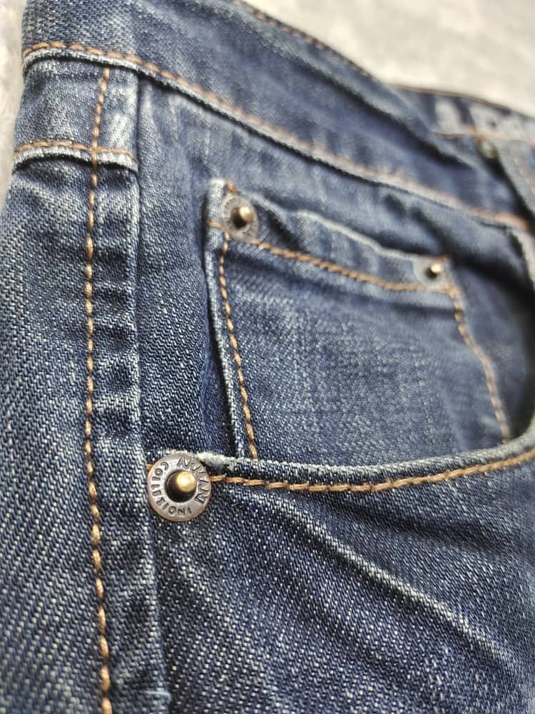 Armani × Armani Exchange × If Six Was Nine Armani Exchange Straight Cut Blue Denim Jeans Size US 29 - 3 Thumbnail
