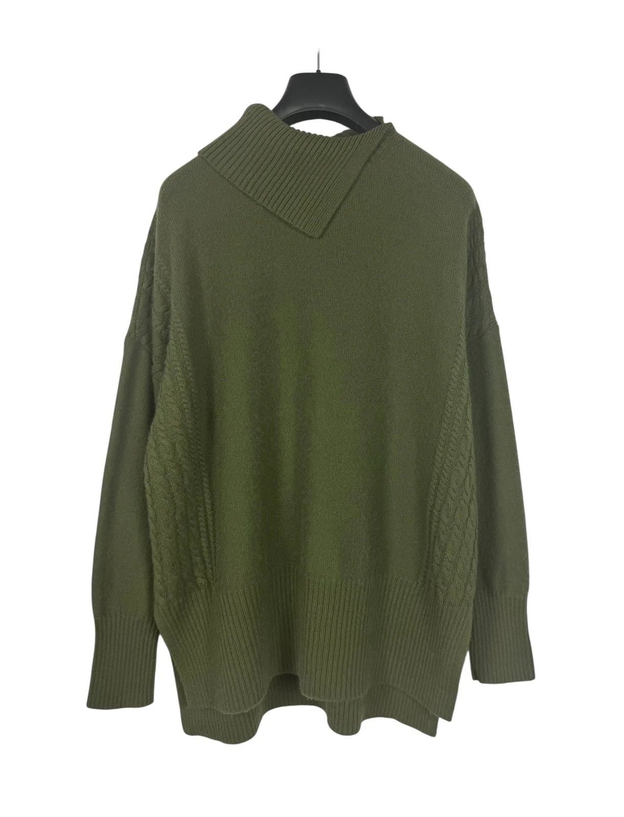 Jaeger Structured Sweater Wool Cashmere size L