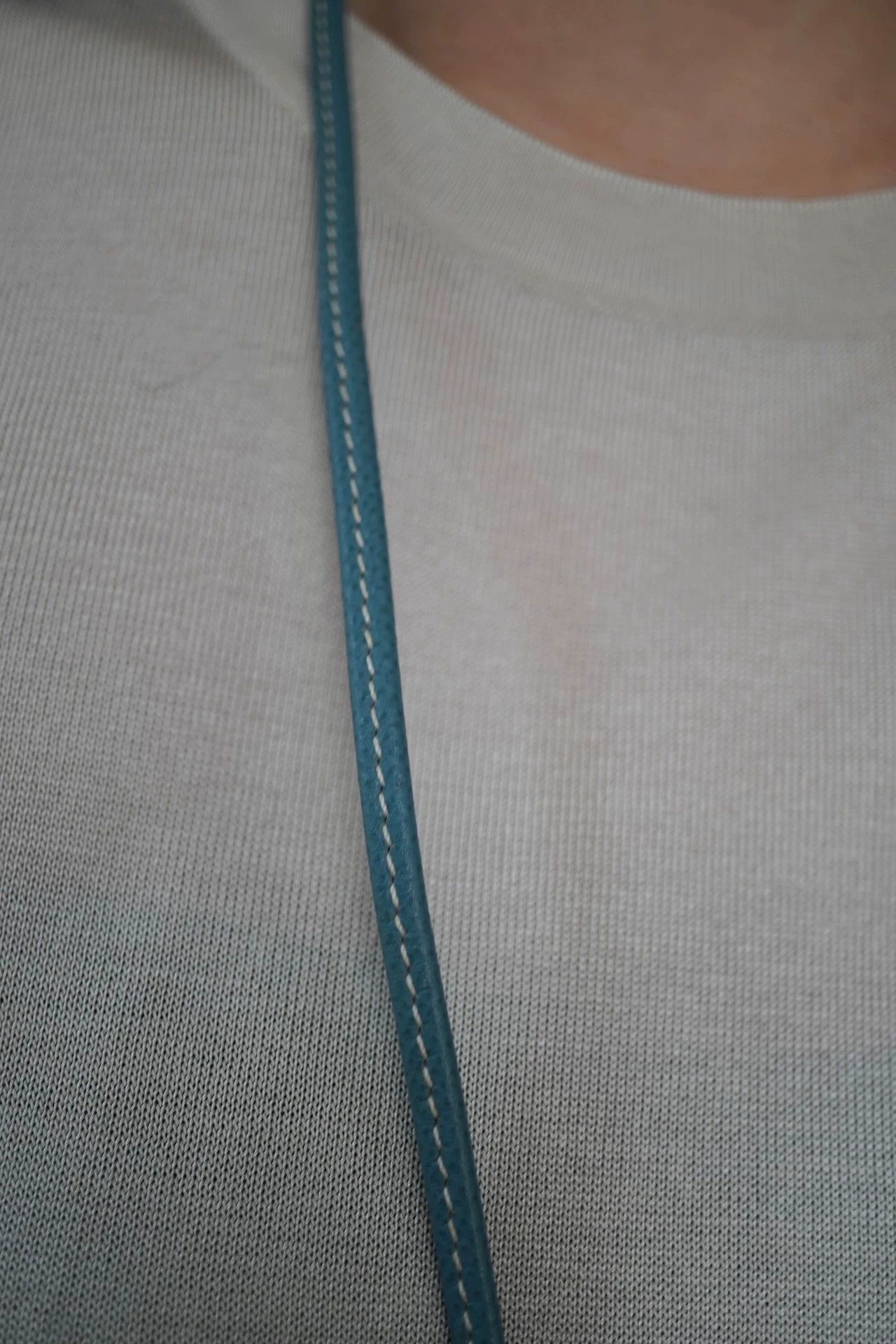 Hermes Hermes 1990s Buffalo Horn Dog Whistle Blue Size ONE SIZE - 7 Thumbnail