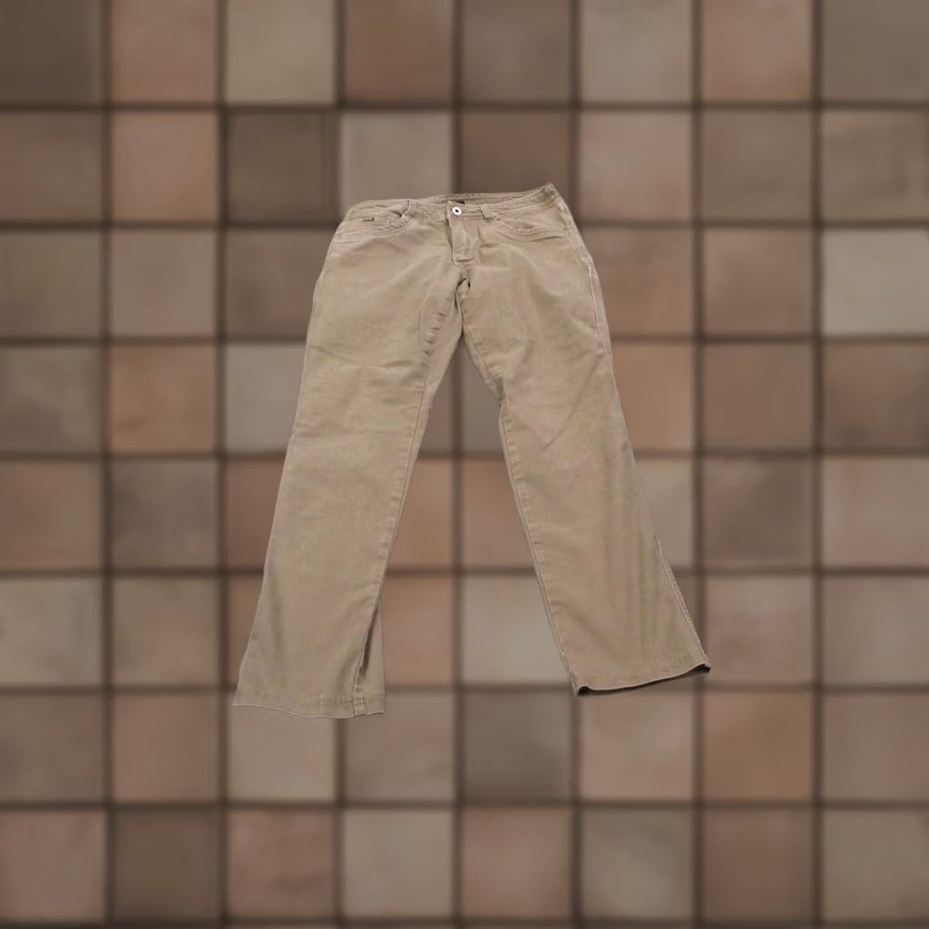 Vintage Kuhl Pants Mens 31 X 34 Beige Revolt Rock Climbing Hiking Workwear Carpenter Pants Mens Beige Kuhl Rock Climbing Workwear Pants Size US 32 / EU 48 - 1 Thumbnail