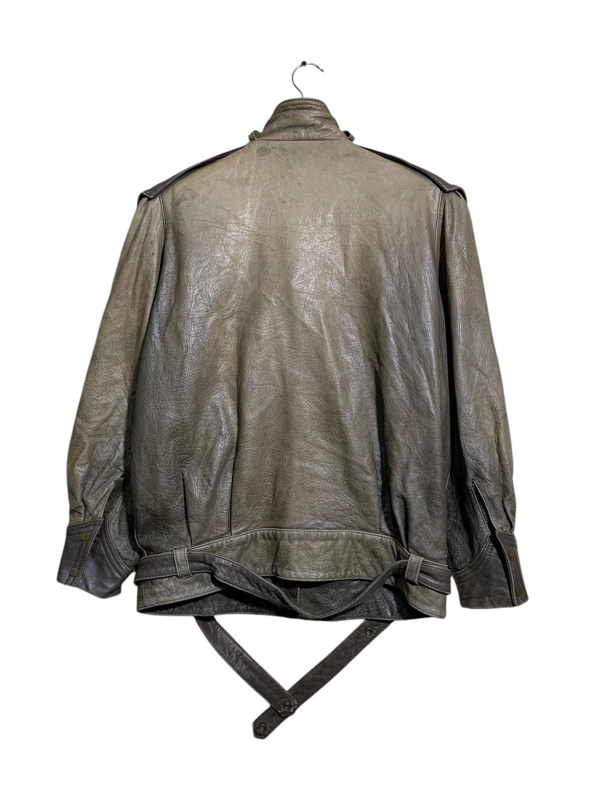 Japanese Brand × Leather × Vintage 🔥NORIKO KAZUKI JAPAN ROCKABILY LEATHER JACKETS Size US M / EU 48-50 / 2 - 5 Thumbnail