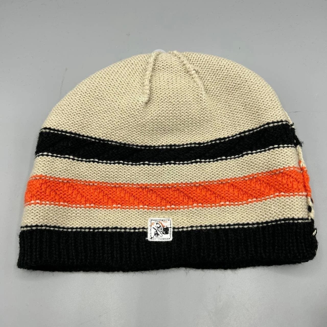 The Game Oklahoma State Cowboys Hat Men Tan Black The Game Beanie Size ONE SIZE - 3 Thumbnail