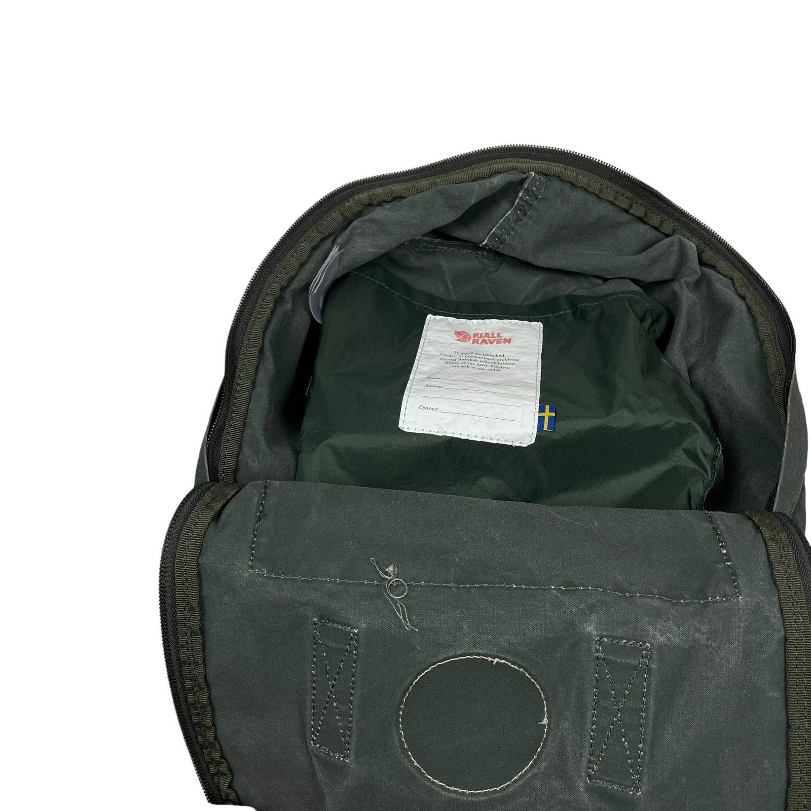 Fjallraven Fjällraven Kanken Olive Green Everyday Outdoor Logo Backpack Size ONE SIZE - 5 Thumbnail