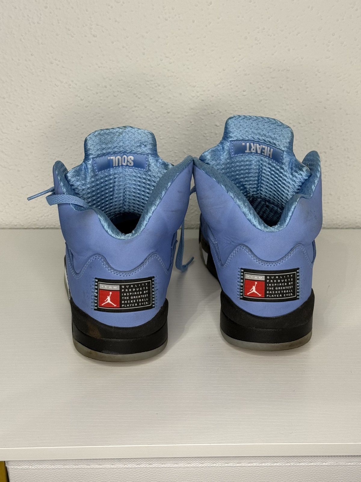 Jordan Brand Jordan 5 Retro UNC University Blue Size US 10 / EU 43 - 4 Thumbnail