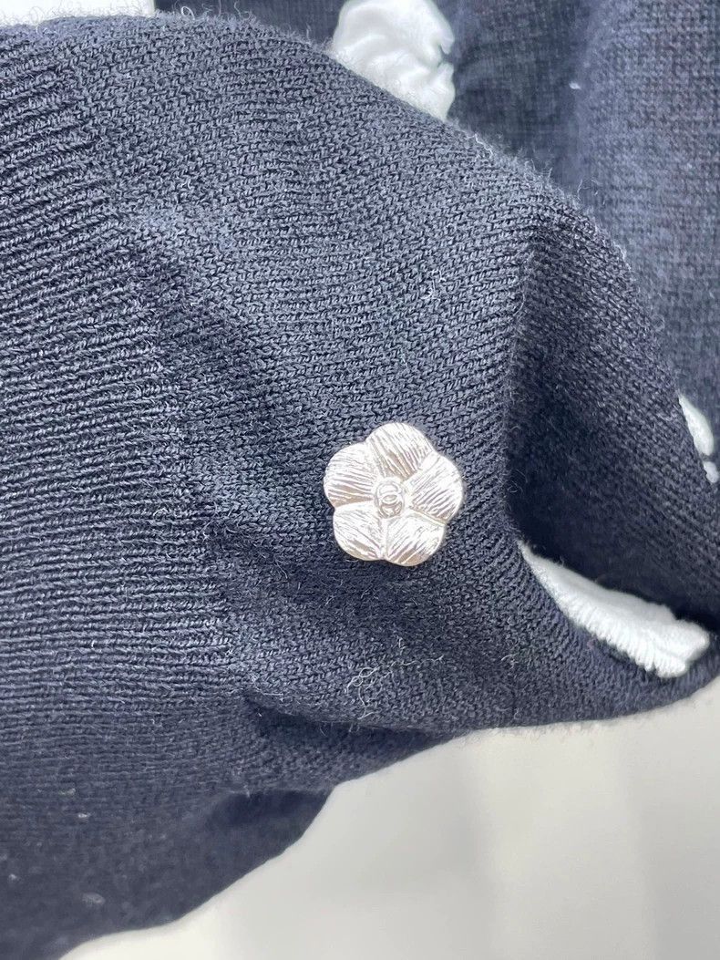 Chanel Chanel Shoulder Knit with Bow Design -2505 Size US M / EU 48-50 / 2 - 4 Thumbnail