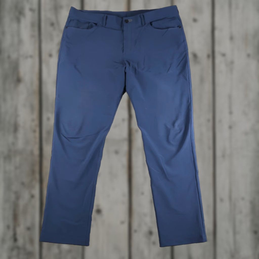 Public Rec Dealmaker Pants Mens 40x32 Straight Blue Polyester Blend