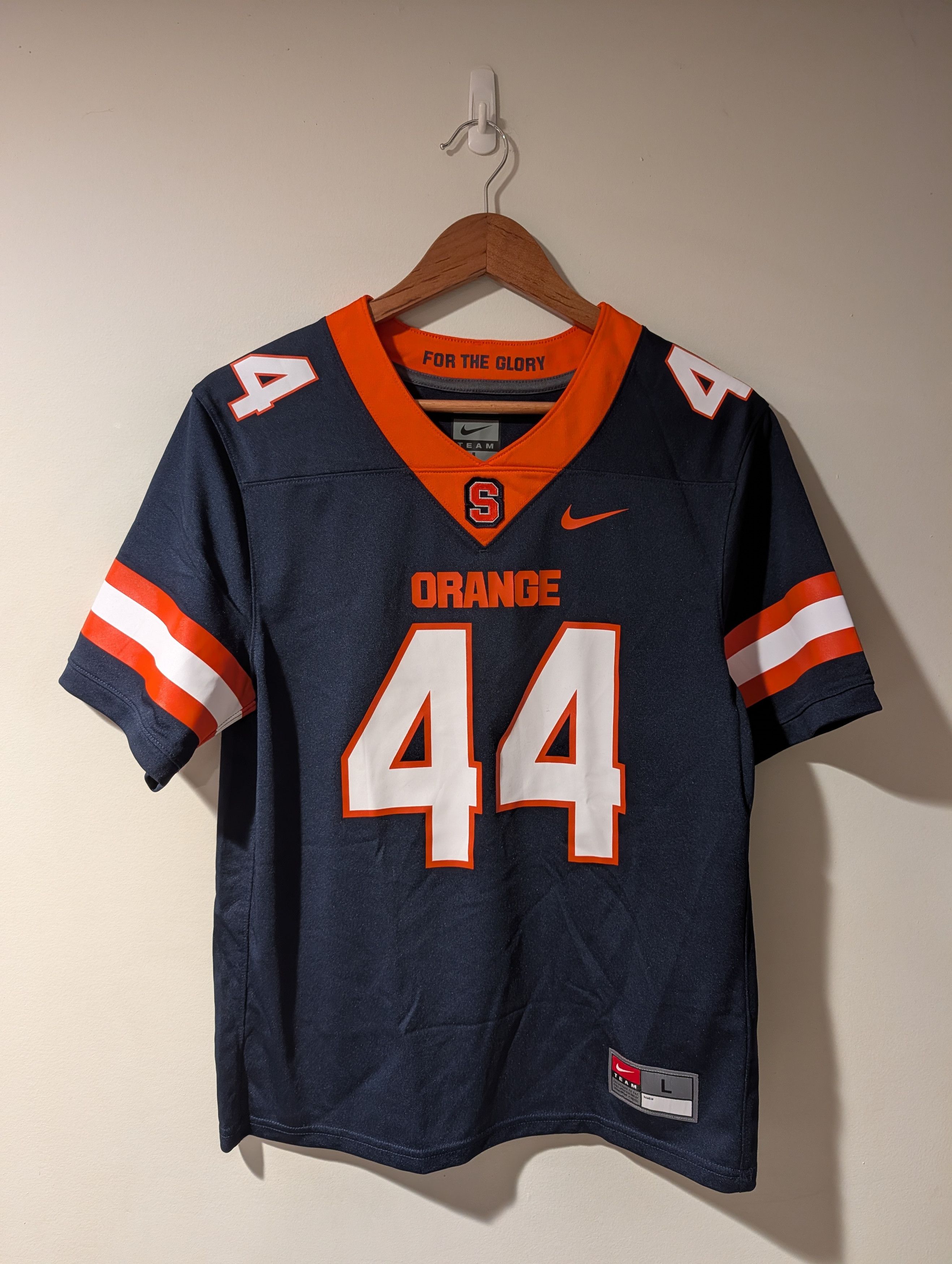 NCAA Nike Syracuse Orange #44 For The Glory Football Jersey KIDS Size US L / EU 52-54 / 3 - 1 Thumbnail