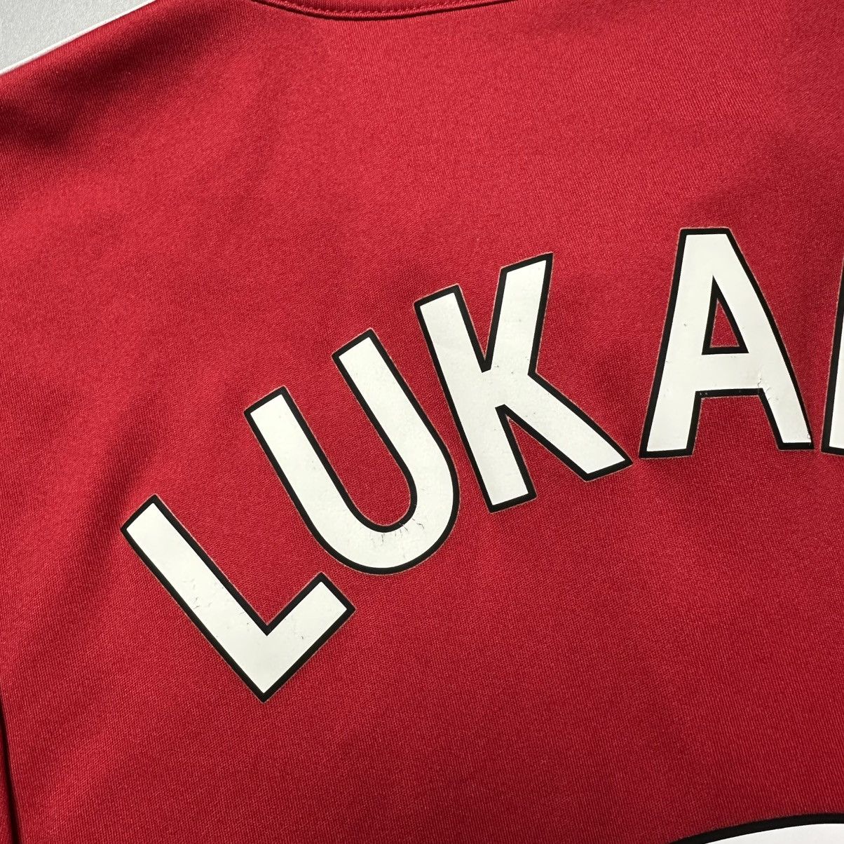 Adidas MAN UNITED ADIDAS 2017/2018 FOOTBALL HOME JERSEY #9 LUKAKU Size US M / EU 48-50 / 2 - 12 Thumbnail