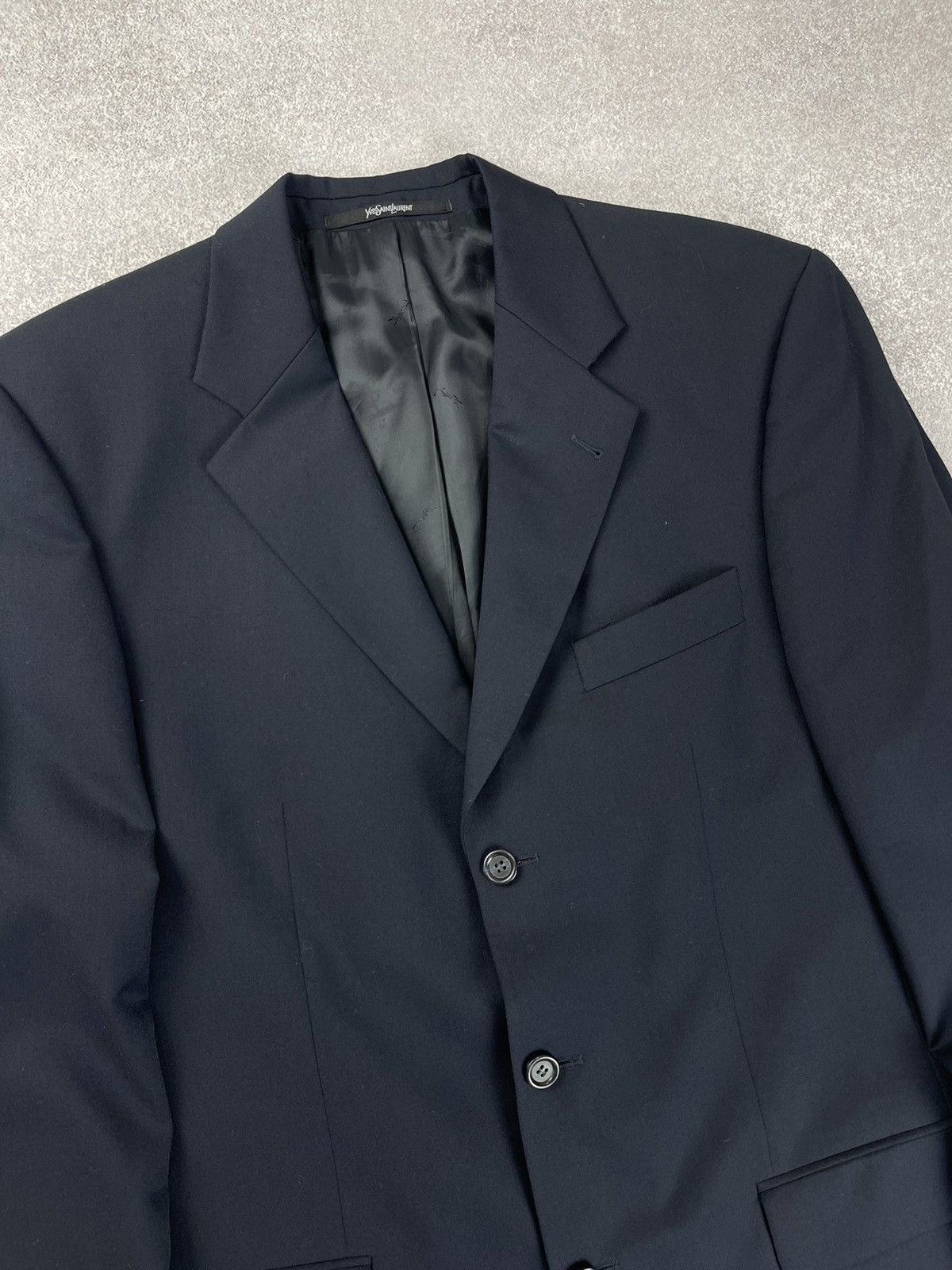 Yves Saint Laurent Vintage Yves Saint Laurent Wool Blazer Jacket Size 102 Size US XL / EU 56 / 4 - 7 Thumbnail