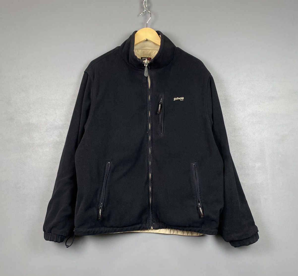 Schott Schott Full Zip Reversible Jacket Men’s Size XL Beige Top Size US XL / EU 56 / 4 - 2 Thumbnail