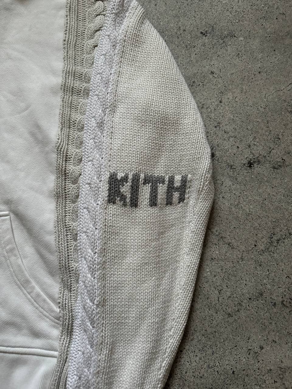 Kith ** KITH Adam Combo Knit Hoodie ** Size US M / EU 48-50 / 2 - 3 Thumbnail