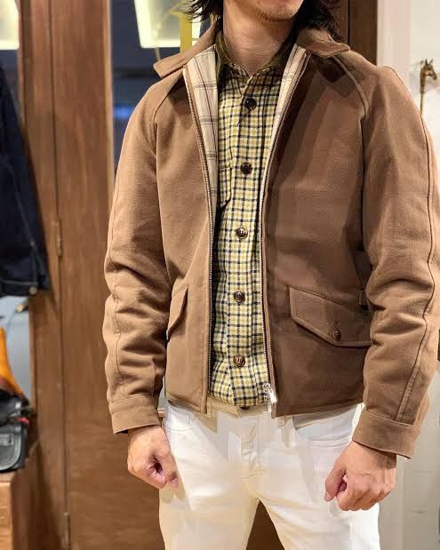 Grenfell England - Moleskin Golfer Jacket