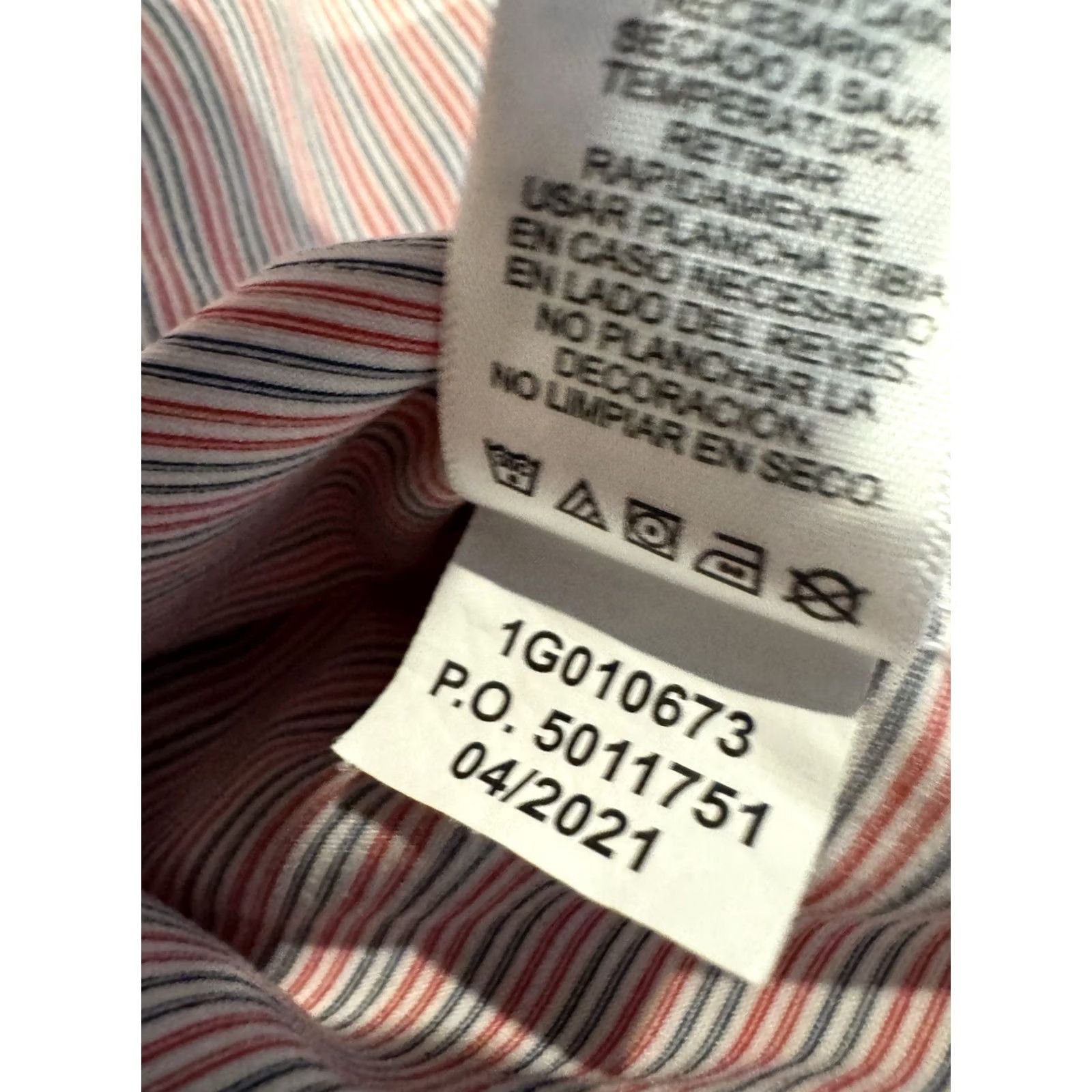 Vineyard Vines Vineyard Vines Polo Shirt Men’s XL Performance Stretch Red Blue Stripe Multicolor Short Sleeve Golf Polo Shirt Size US XL / EU 56 / 4 - 6 Thumbnail