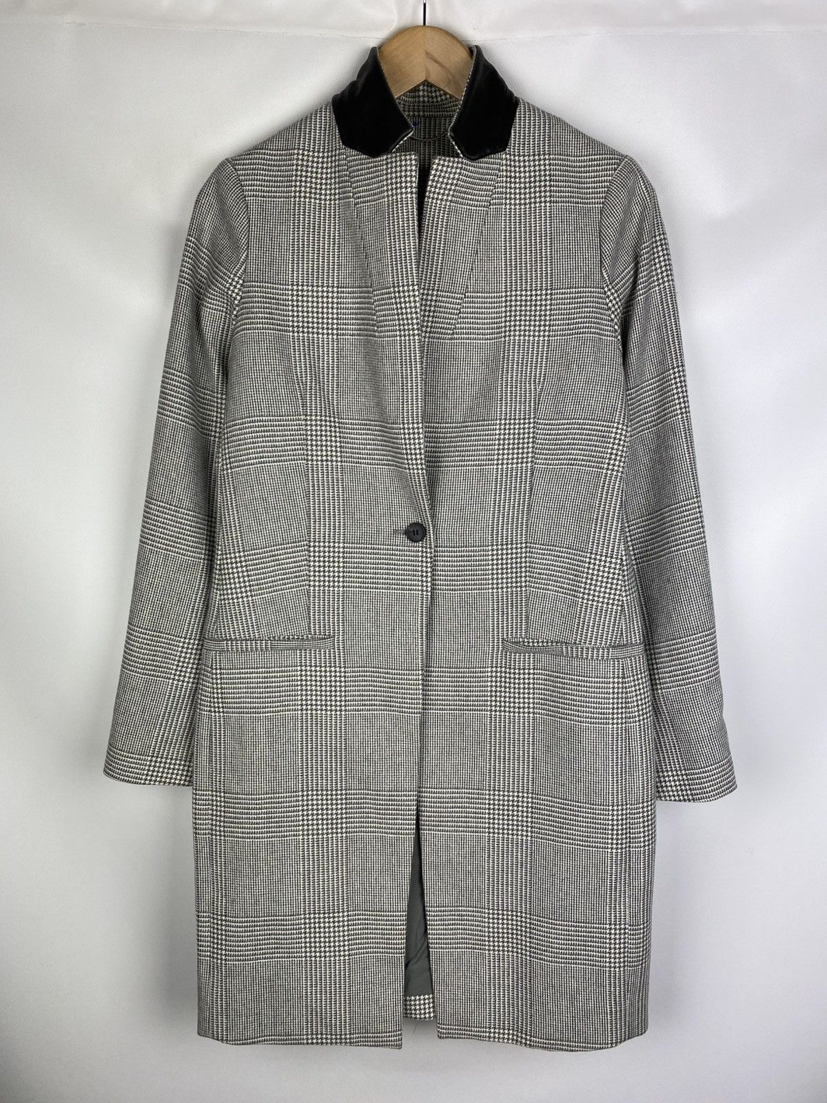 Allsaints Allsaints Leni Coat Ladies Wool Check Jacket size US 6 EU 38 Size M / US 6-8 / IT 42-44 - 2 Thumbnail