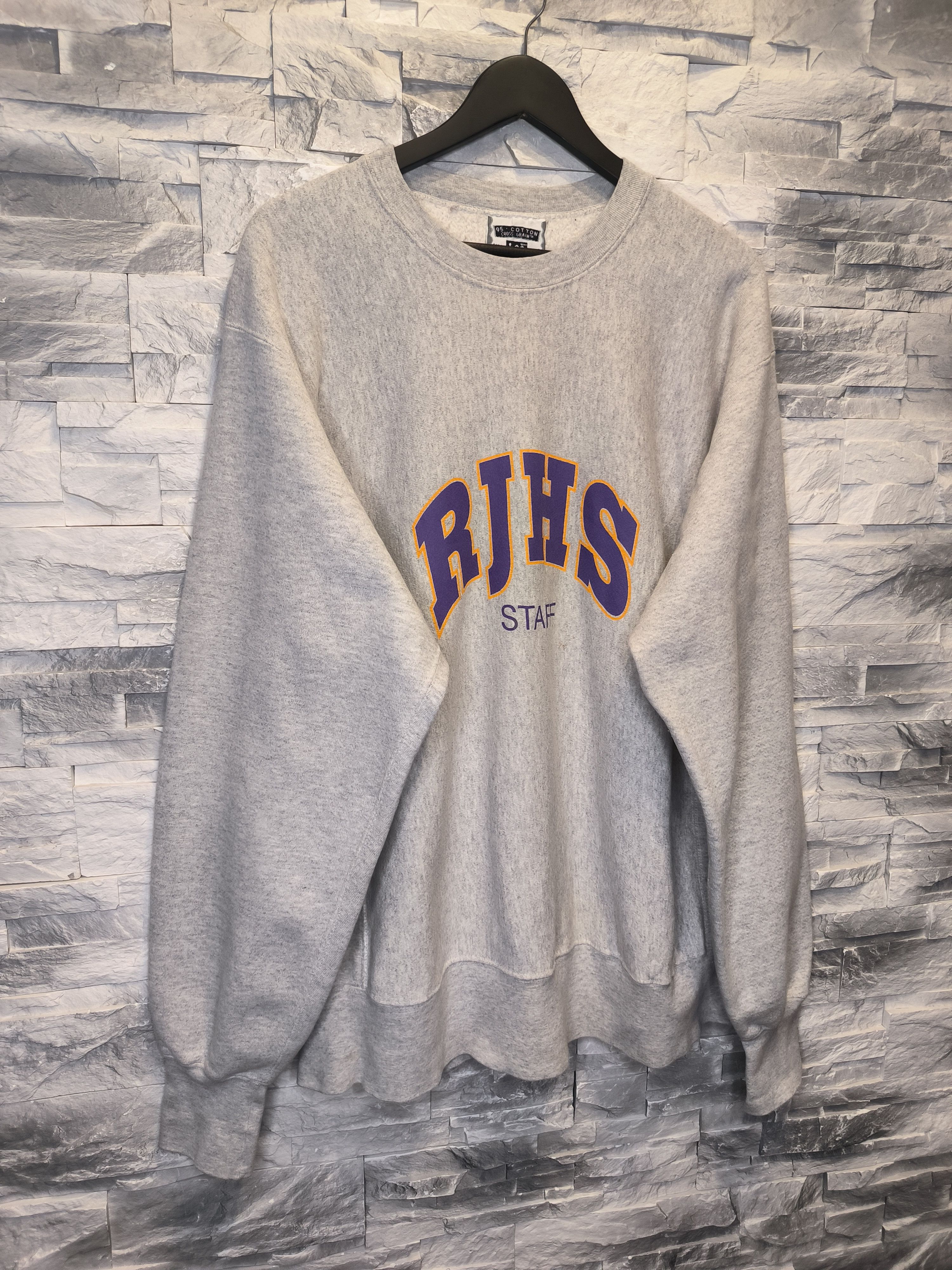 Lee Vintage Lee 90s Sweatshirt RJHS Staff Crewneck Size US XL / EU 56 / 4 - 3 Thumbnail