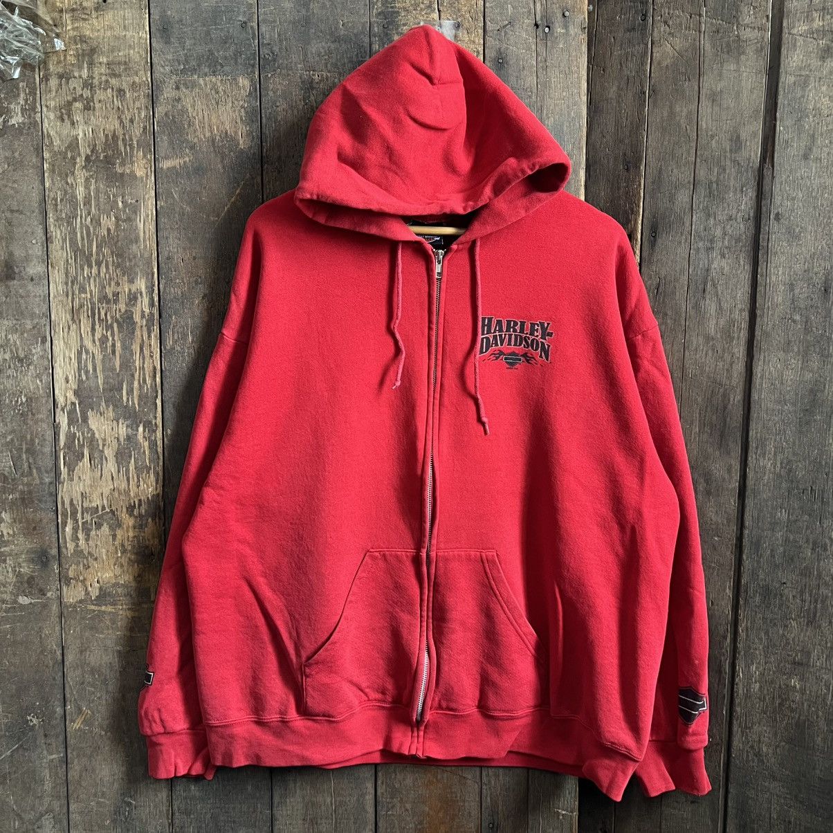 Vintage Harley Davidson Big Logo Hoodie