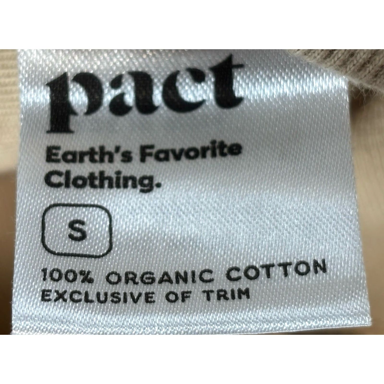 Vintage Pact Sweatpants Womens S Sesame Velour Relaxed Lounge Organic Cotton Casual Beige Size 28" / US 6 / IT 42 - 7 Thumbnail