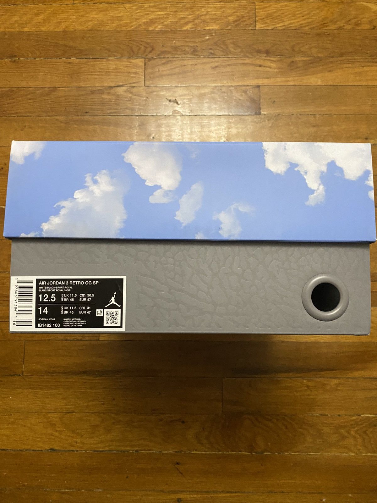 Jordan Brand × Nike Size 12.5 - Jordan 3 Retro Seoul 2.0 Cream Red Blue Men’s Size US 12.5 / EU 45-46 - 10 Thumbnail