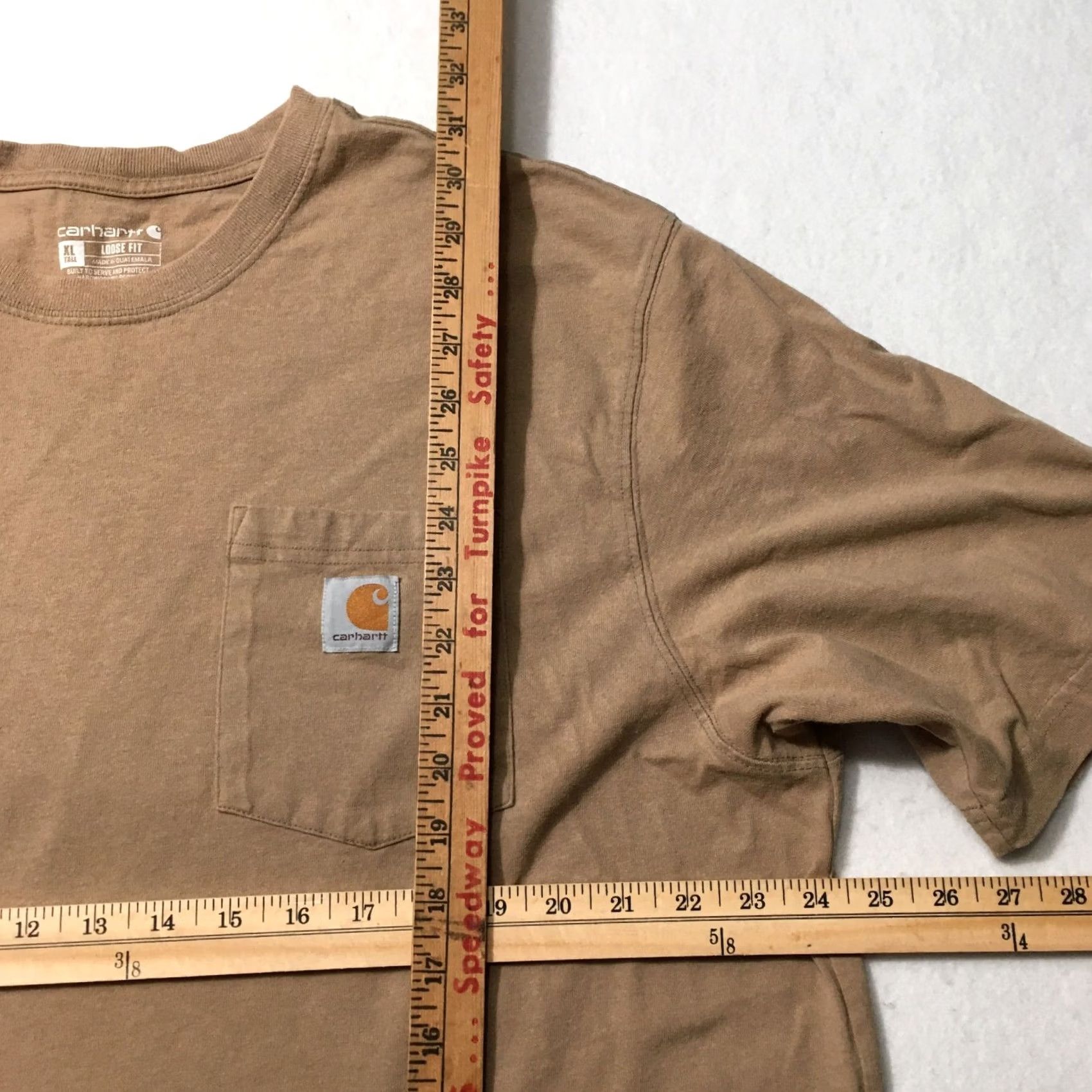 Carhartt Carhartt Workwear Shirt Mens LT BROWN XL TALL SEE MICRO STAIN Size US XL / EU 56 / 4 - 4 Thumbnail