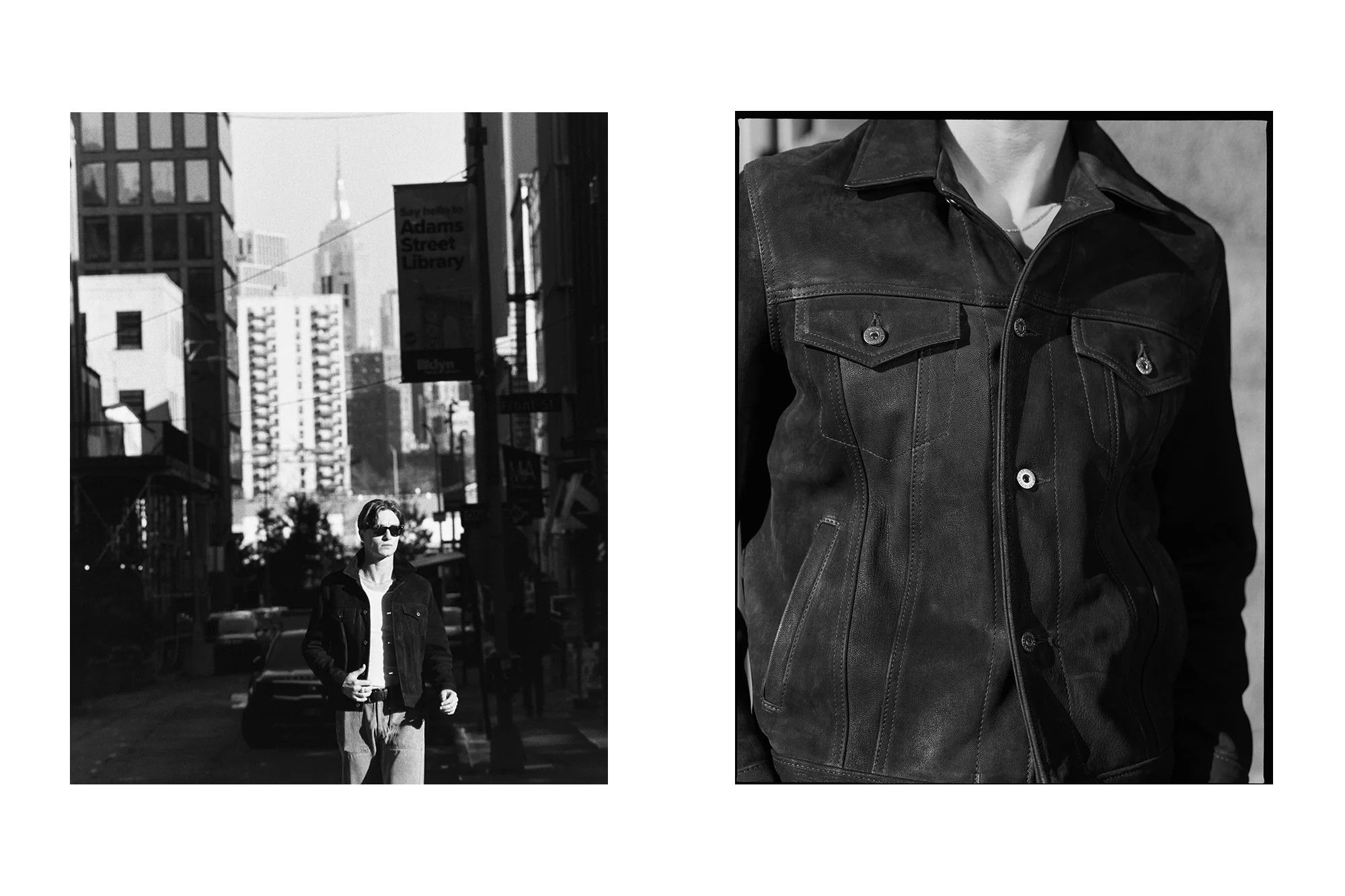 3sixteen × Schott 3sixteen x Schott Black Goatskin Type 3 Jacket Size US S / EU 44-46 / 1 - 6 Thumbnail